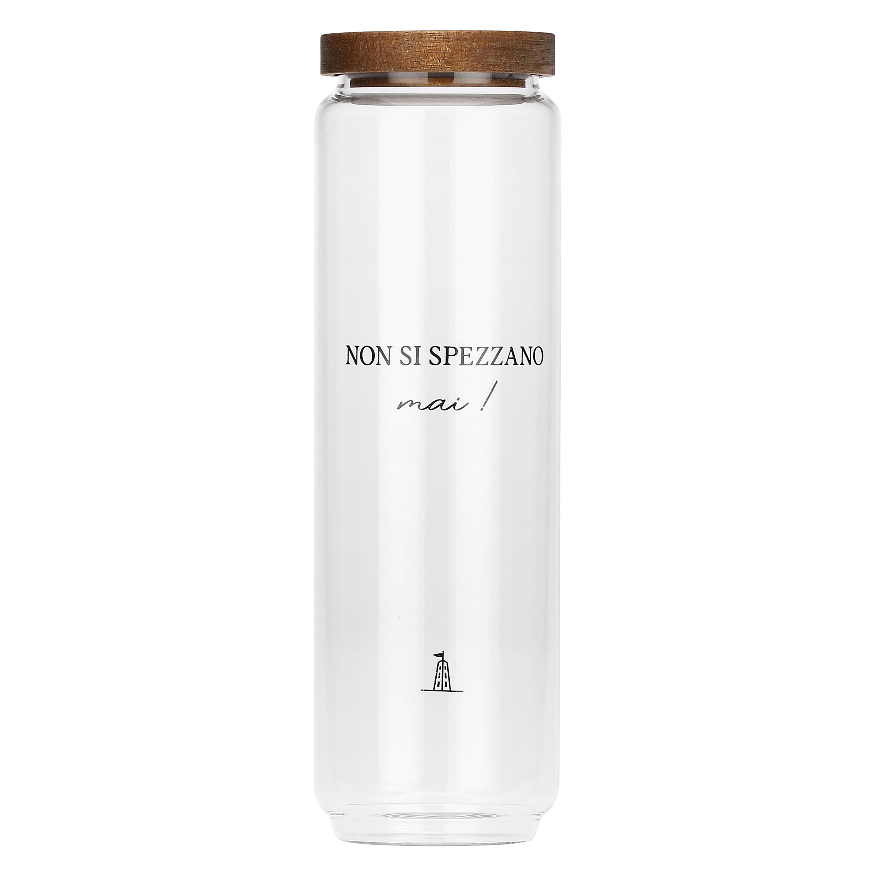 Barattolo Spaghetti, I Garbati - Vetro Borosilicato, 1300 ml
