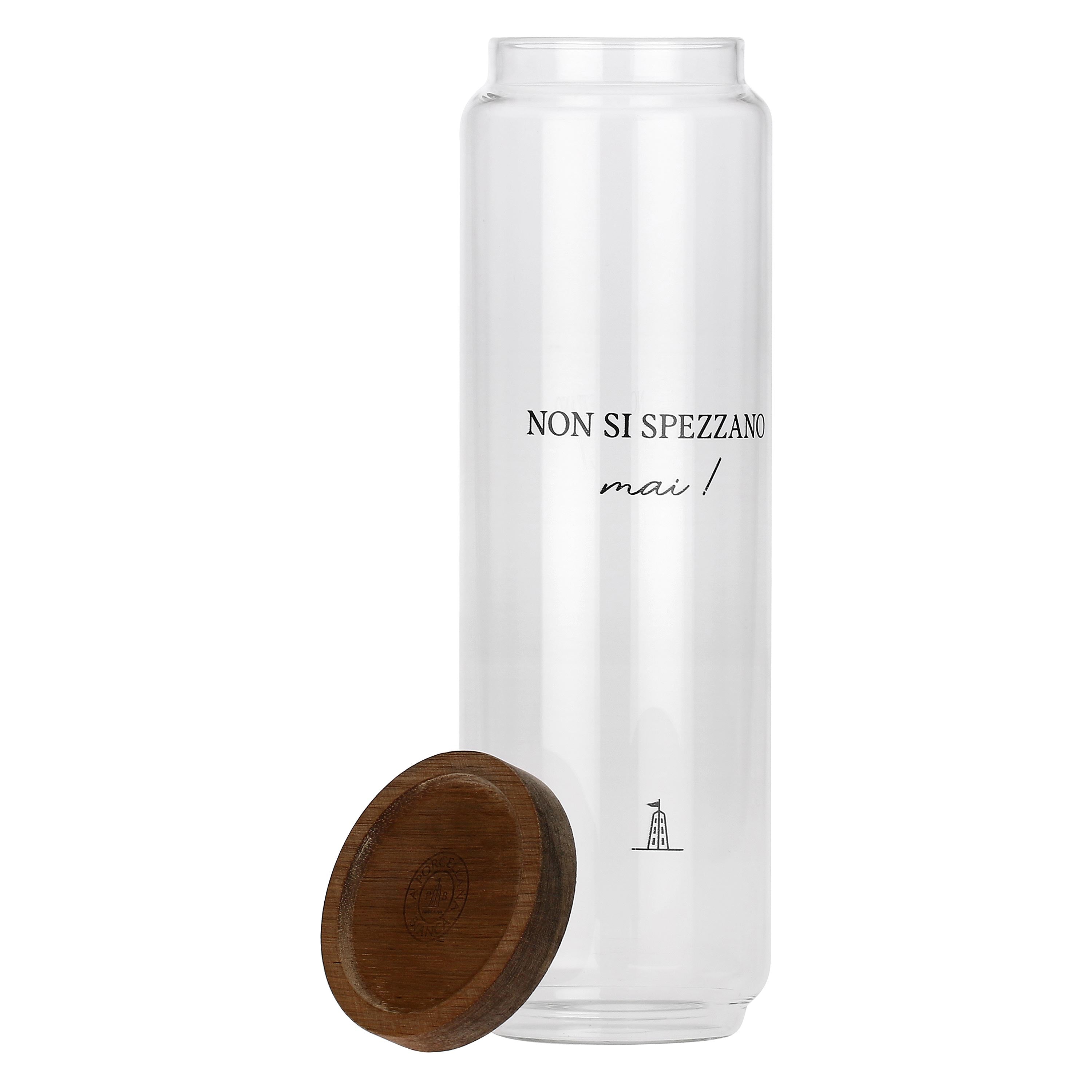 Barattolo Spaghetti, I Garbati - Vetro Borosilicato, 1300 ml