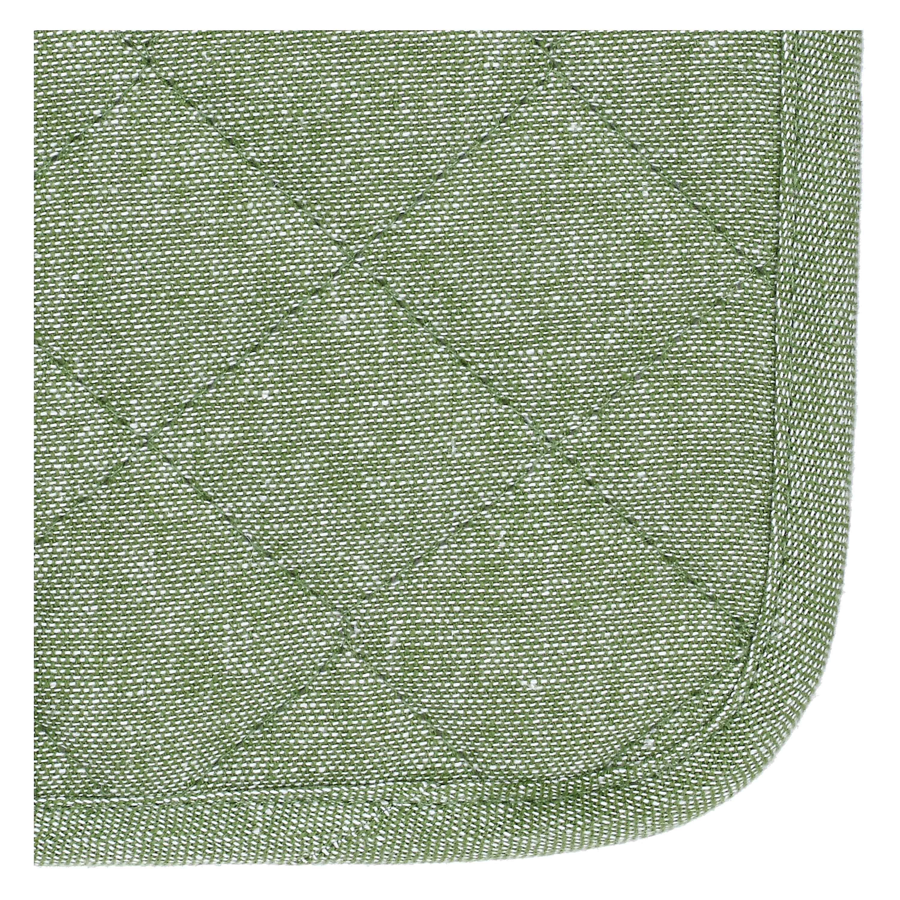 Set da 2, Set Guantone Presina, Coltivia - Tessuto, 18x30 cm + 17x17 cm