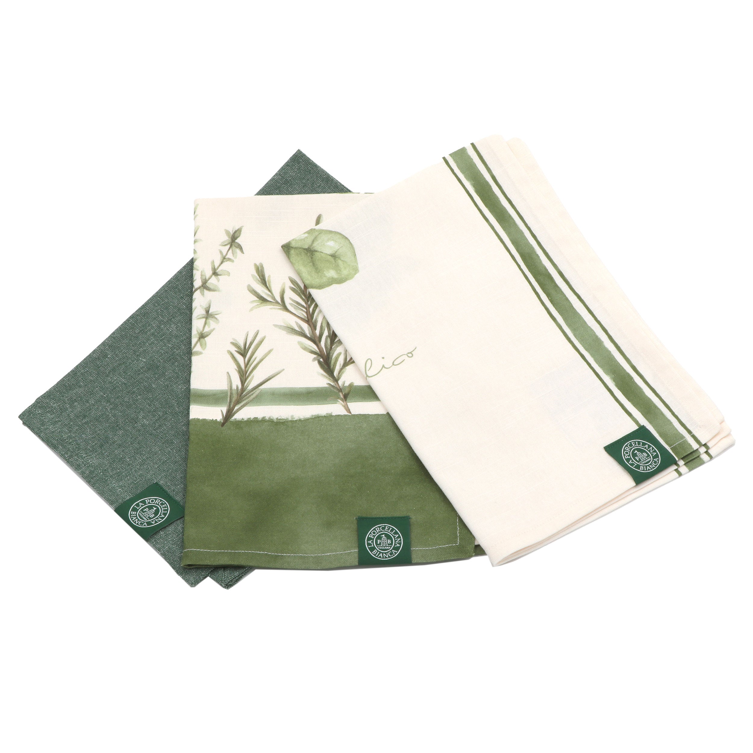 Set da 2, Set Canovacci Cestino, Coltivia - Tessuto, 40x60 cm + 21x21 cm