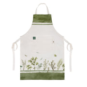Set da 2, Grembiule Con Cavatappi, Coltivia - Porcellana, 60x90H cm