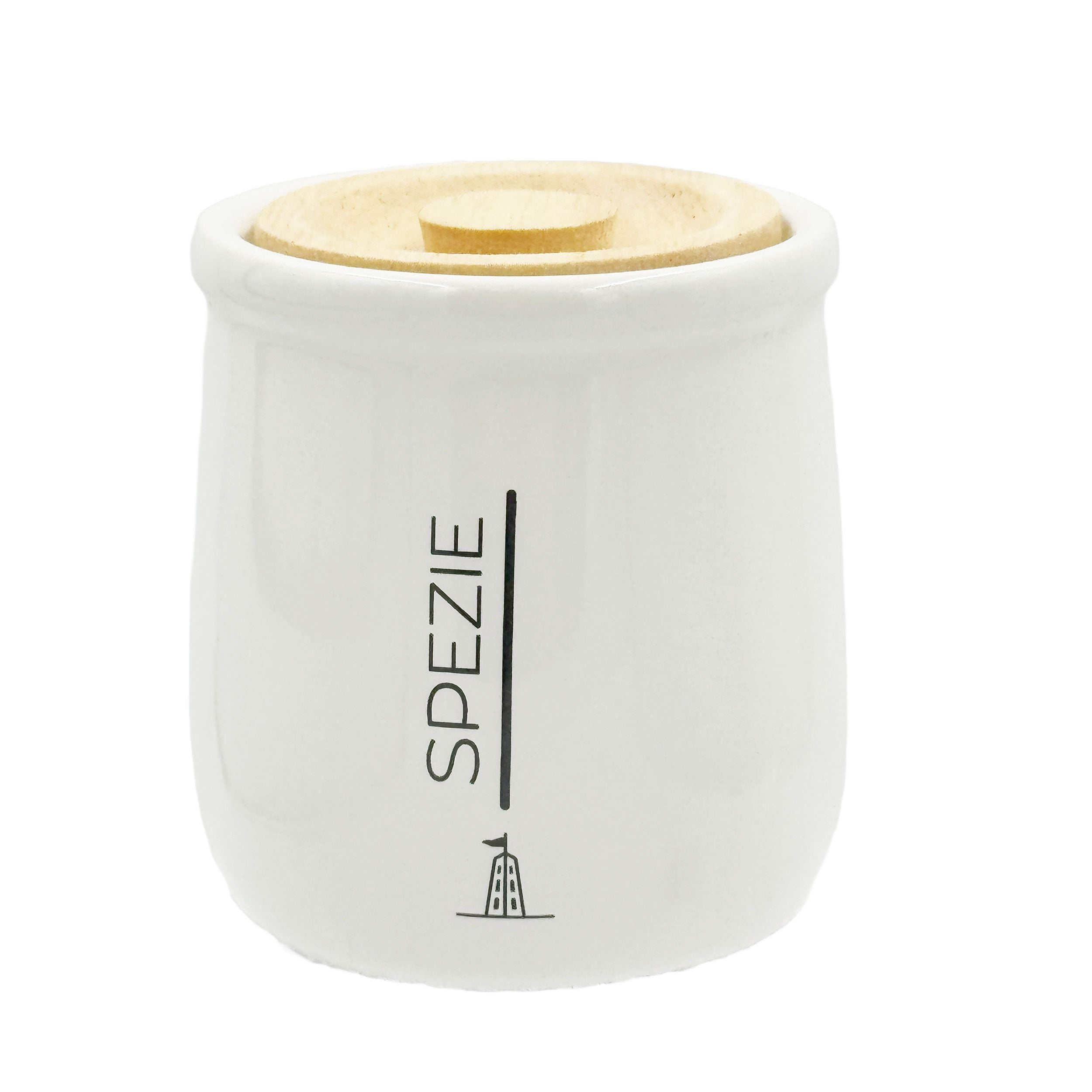 Set da 4, Barattolo Spezie, Gli Onesti - Porcellana, 180 ml