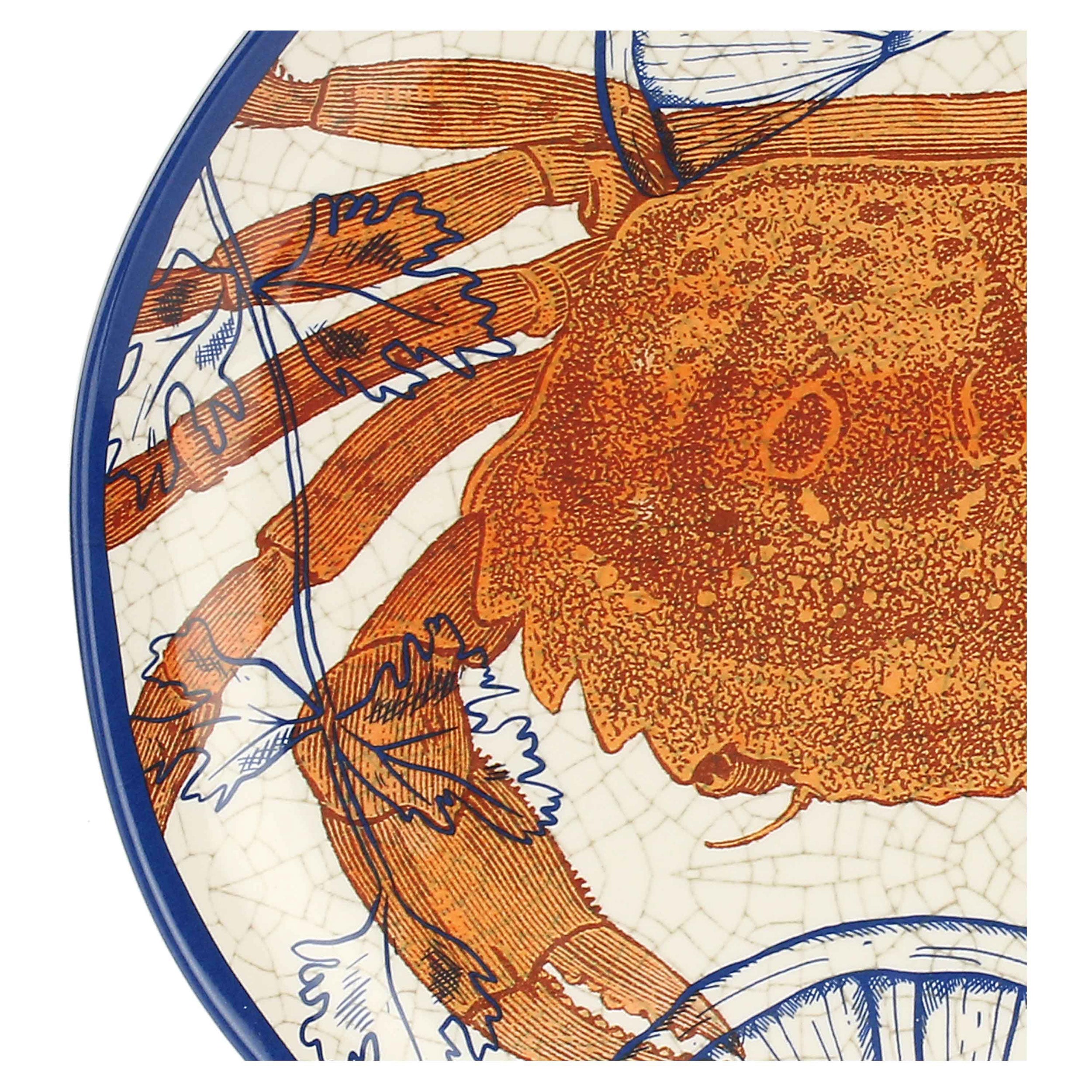 Set da 2, Piatto Frutta, Ocean Life - Melamina, 21 cm