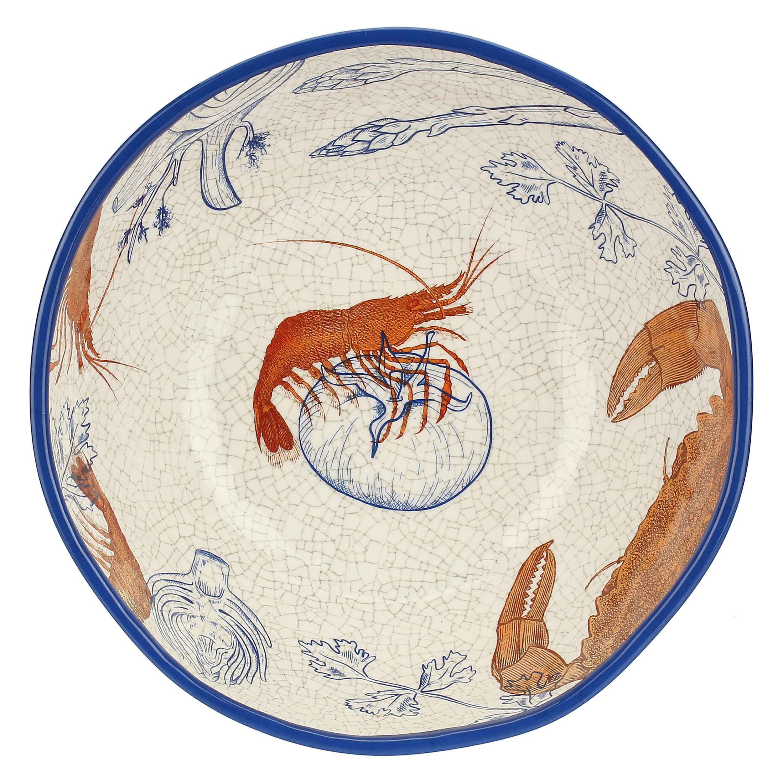 Set da 3, Insalatiera, Ocean Life - Melamina, 28 cm