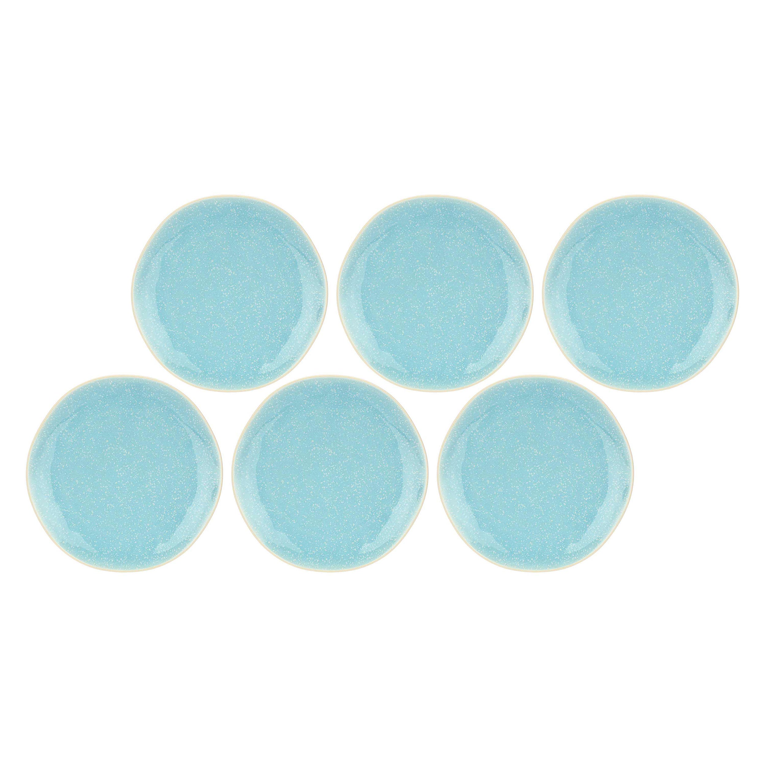 Set da 6, Piatto Piano, Fuse - Gres