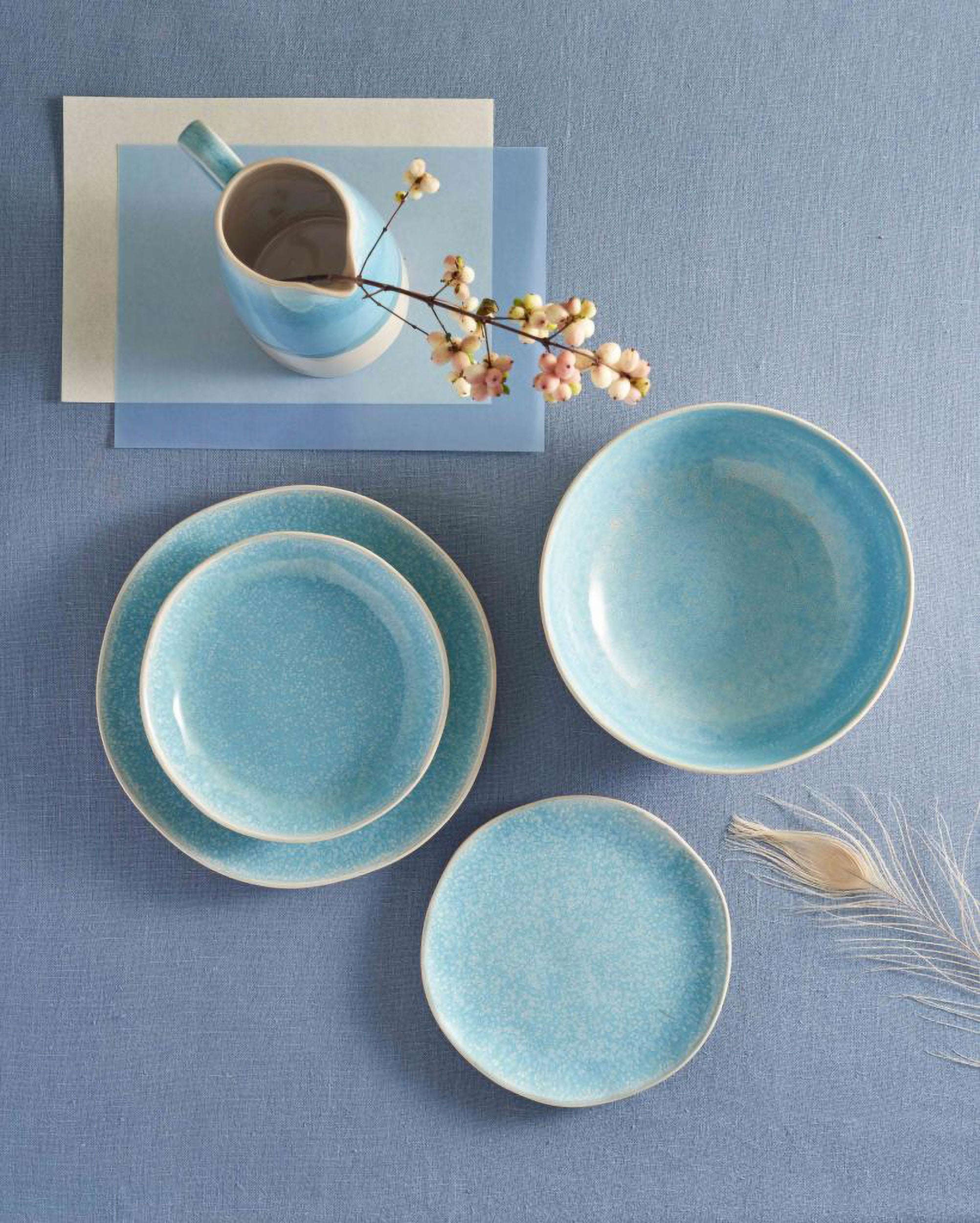 Set da 6, Piatto Fondo, Fuse - Gres
