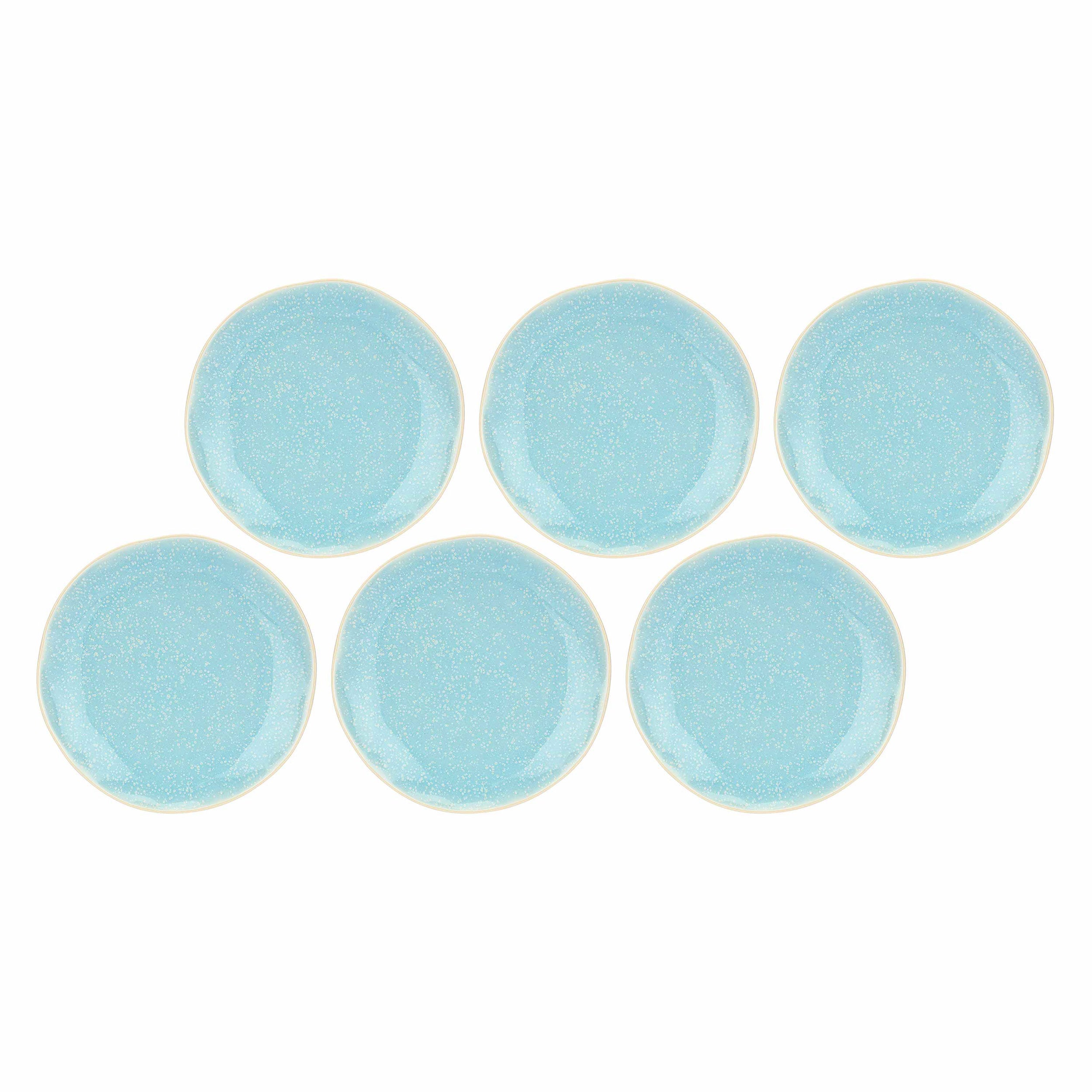 Set da 6, Piatto Frutta, Fuse - Gres