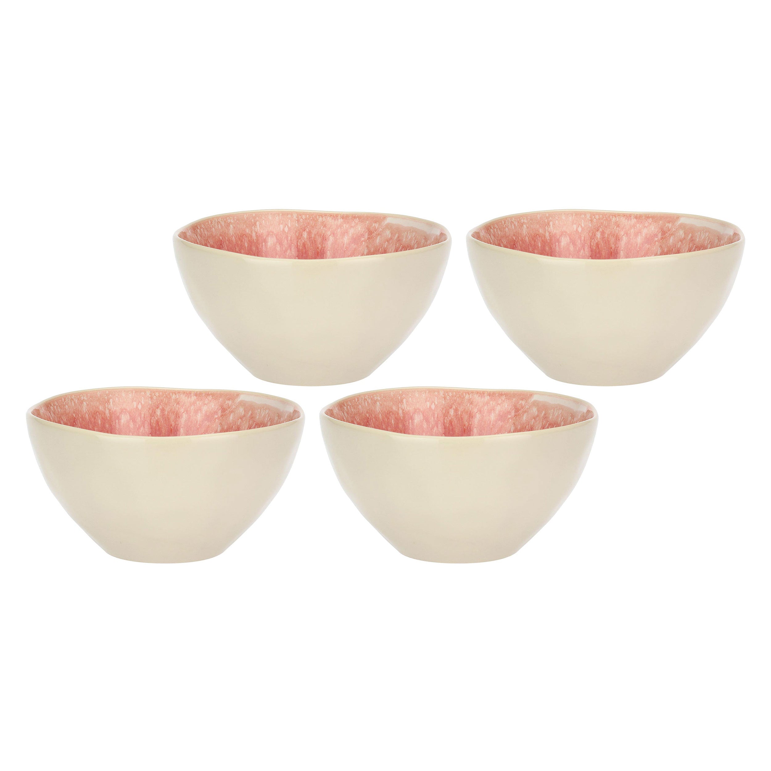 Set da 4, Ciotole, Fuse - Gres, 15 cm