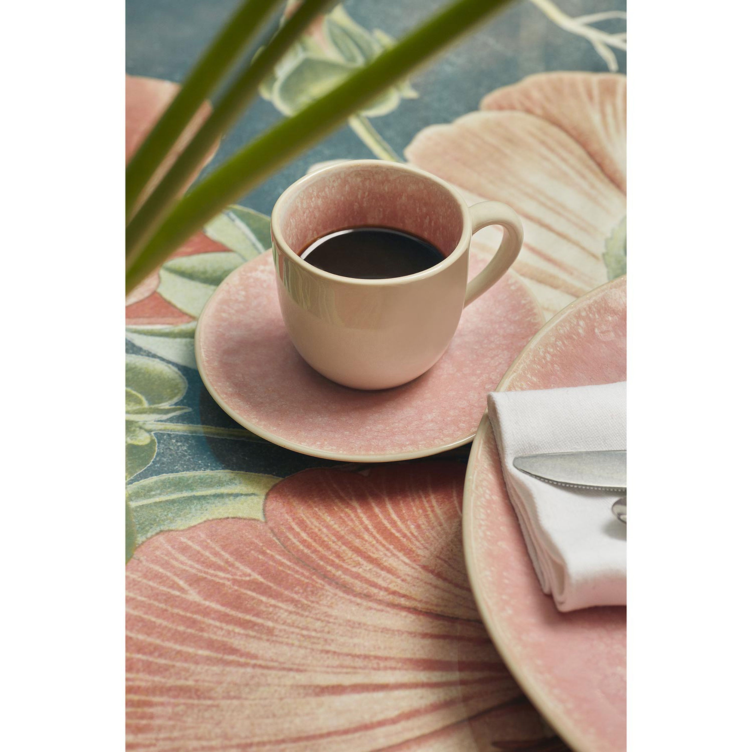 Set da 6,Tazzine Caffè con piattino, Fuse - Gres