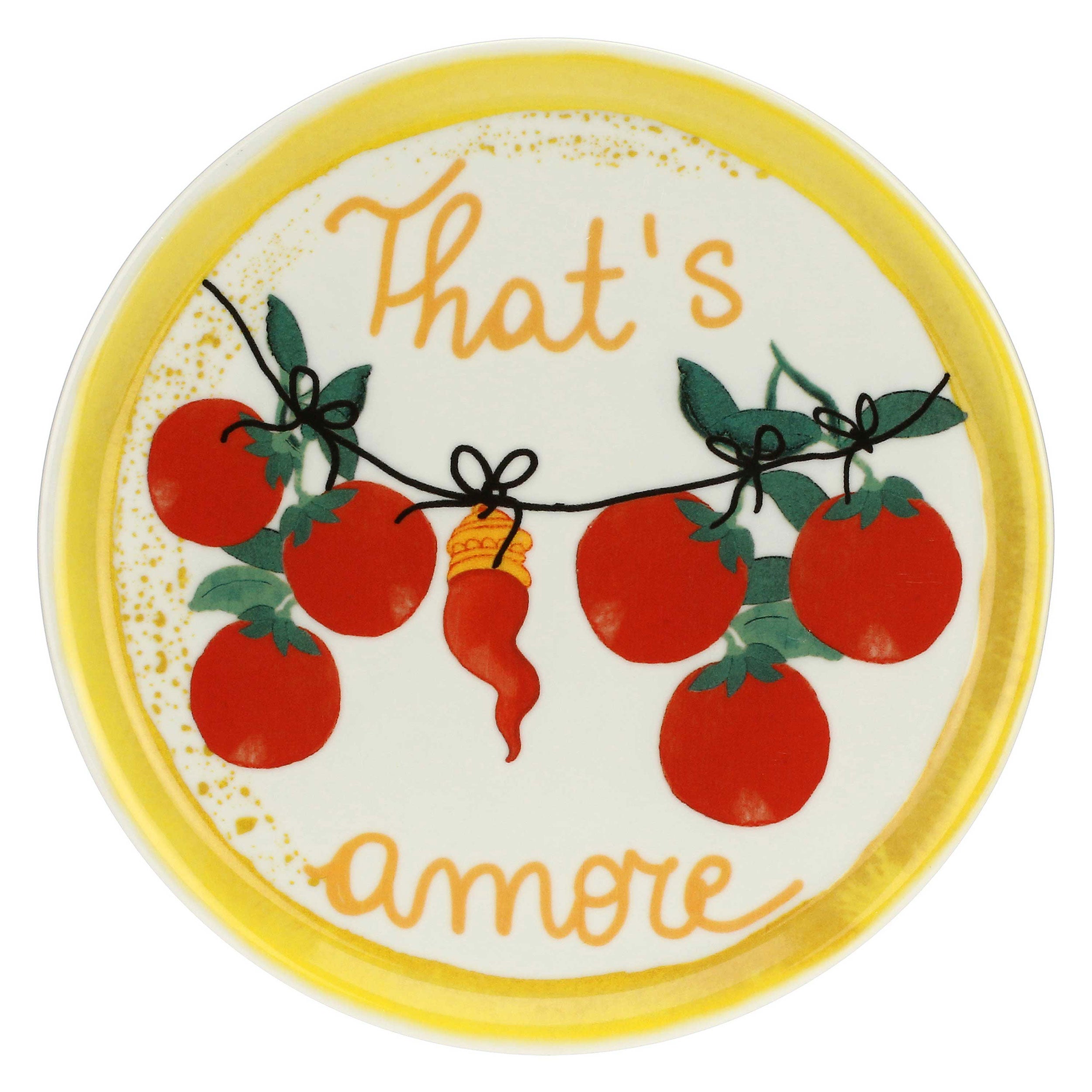 Set da 4, Piatto Pizza That's Amore, Aumm - Porcellana, 31 cm