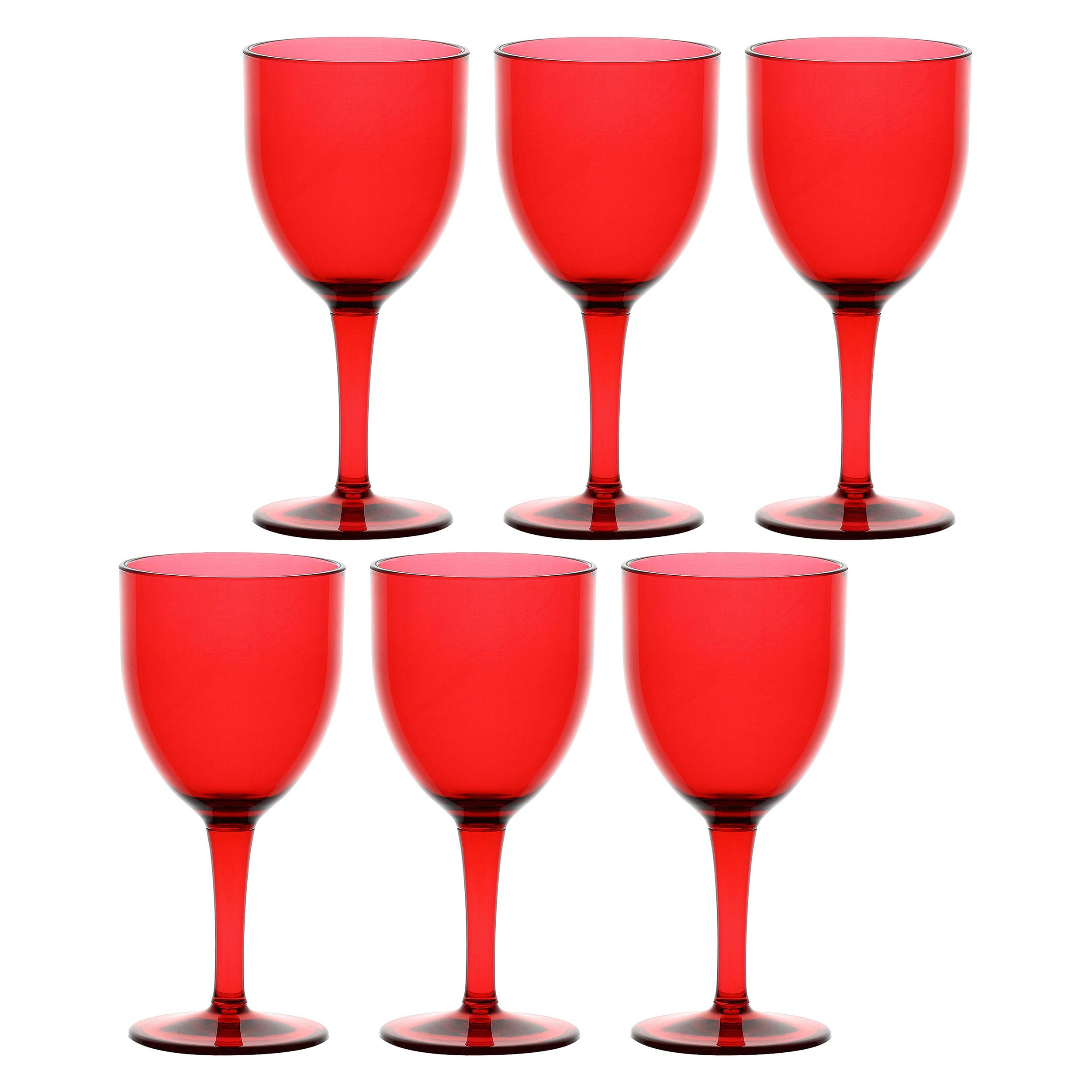 Set da 6, Calice Vino, Fiaba - Metacrilato, 440 cc