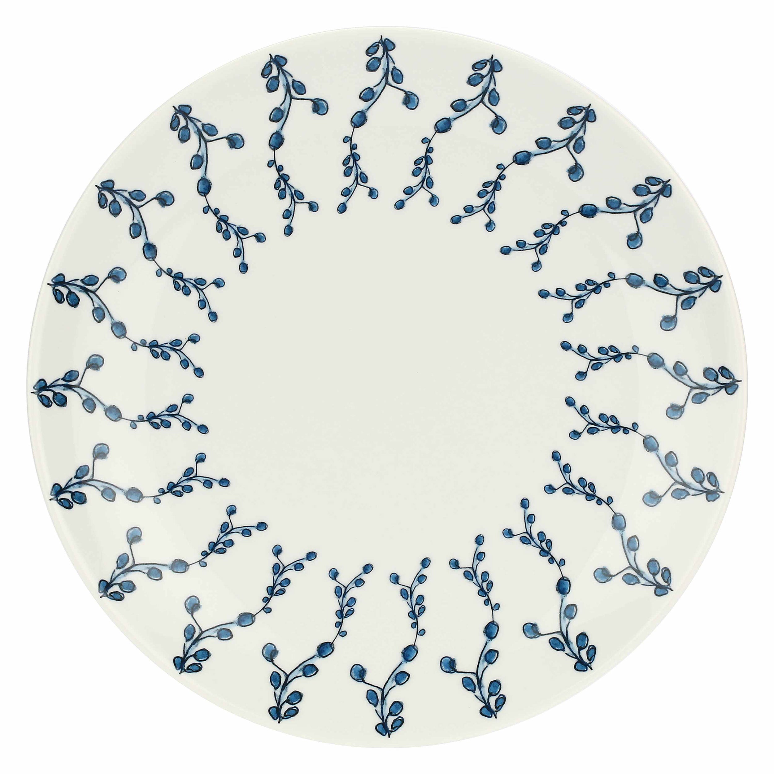 Set da 6, Piatto Piano, Oniria - Porcellana, 27 cm