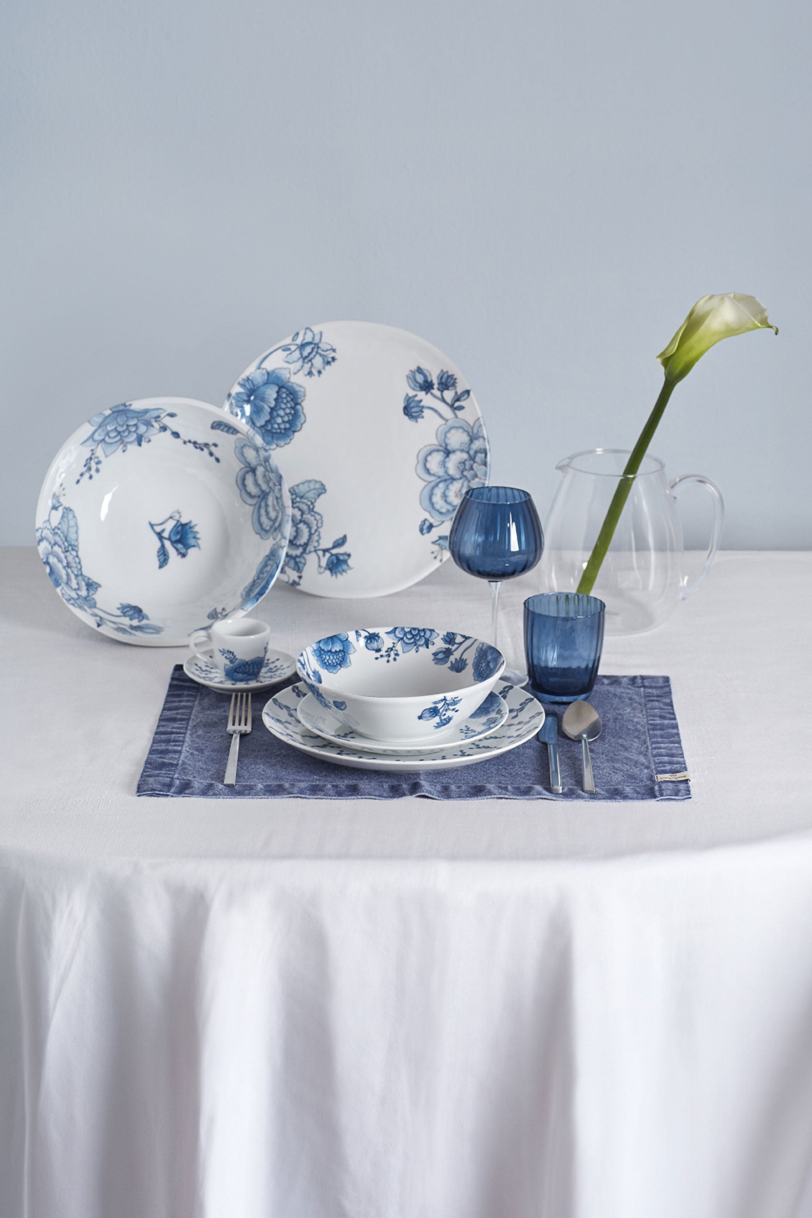 Set da 6, Piatto Piano, Oniria - Porcellana, 27 cm
