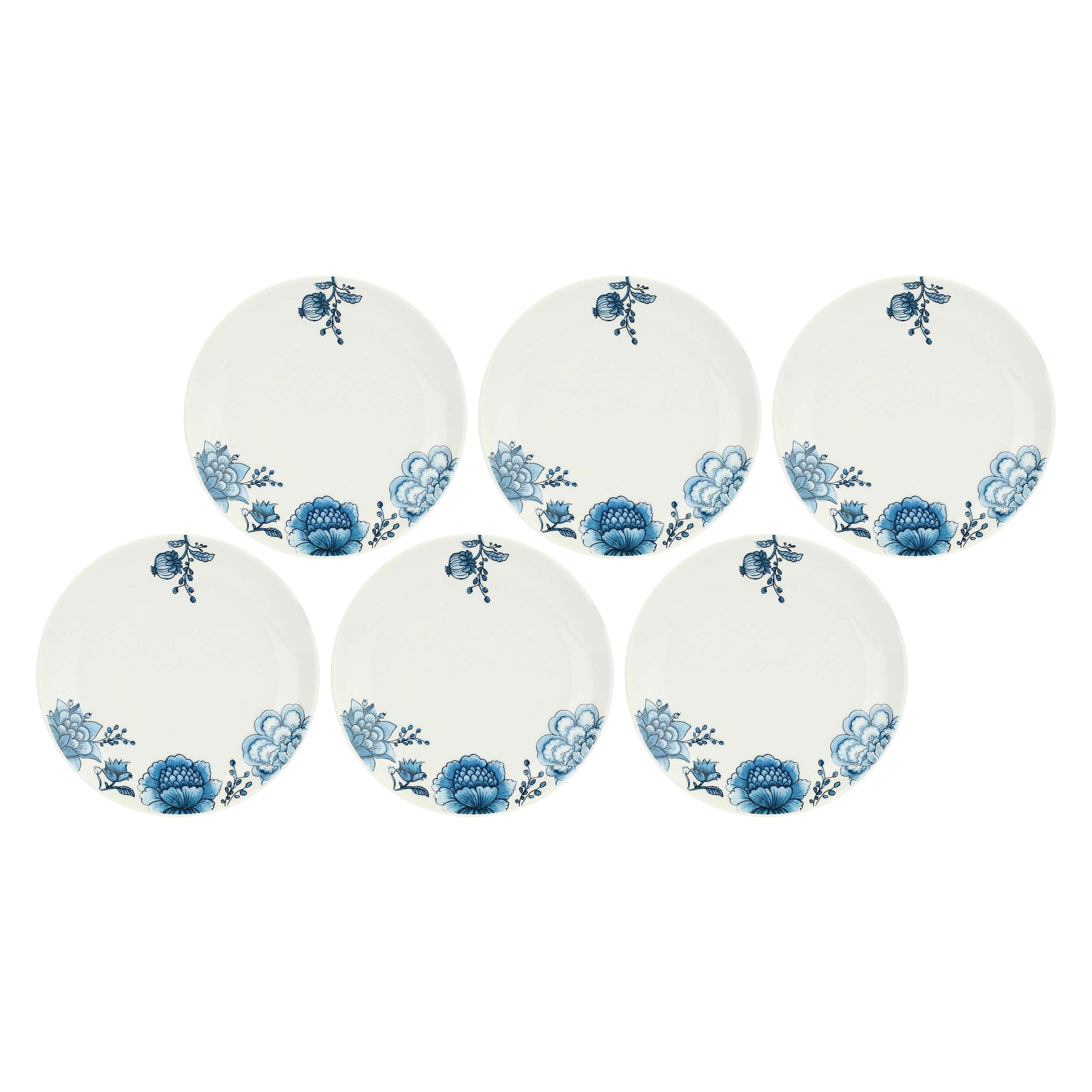 Set da 6, Piatto Frutta, Oniria - Porcellana, 20,5 cm