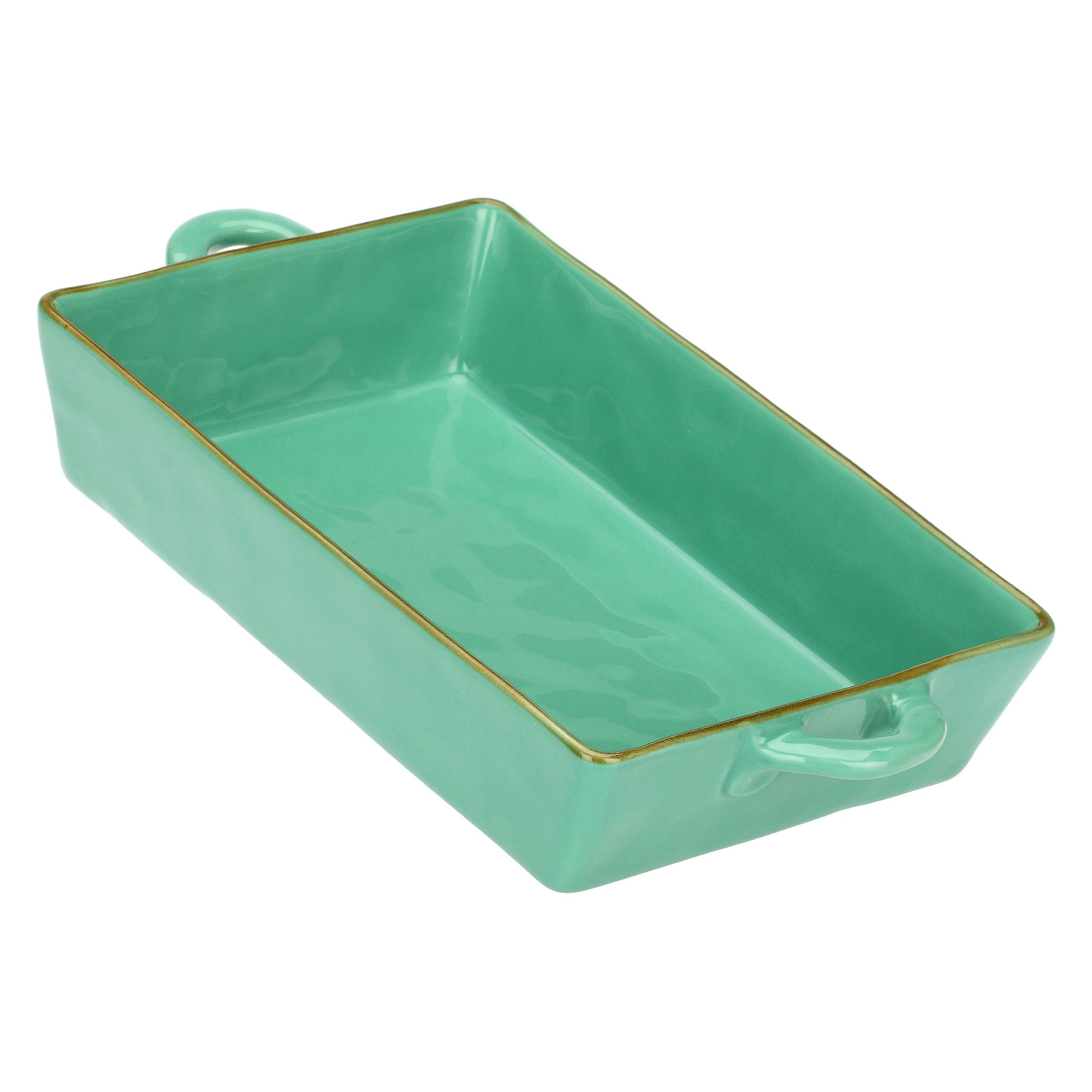 Verde Acqua Teglia, Concerto - Gres, 38x22xH7,5