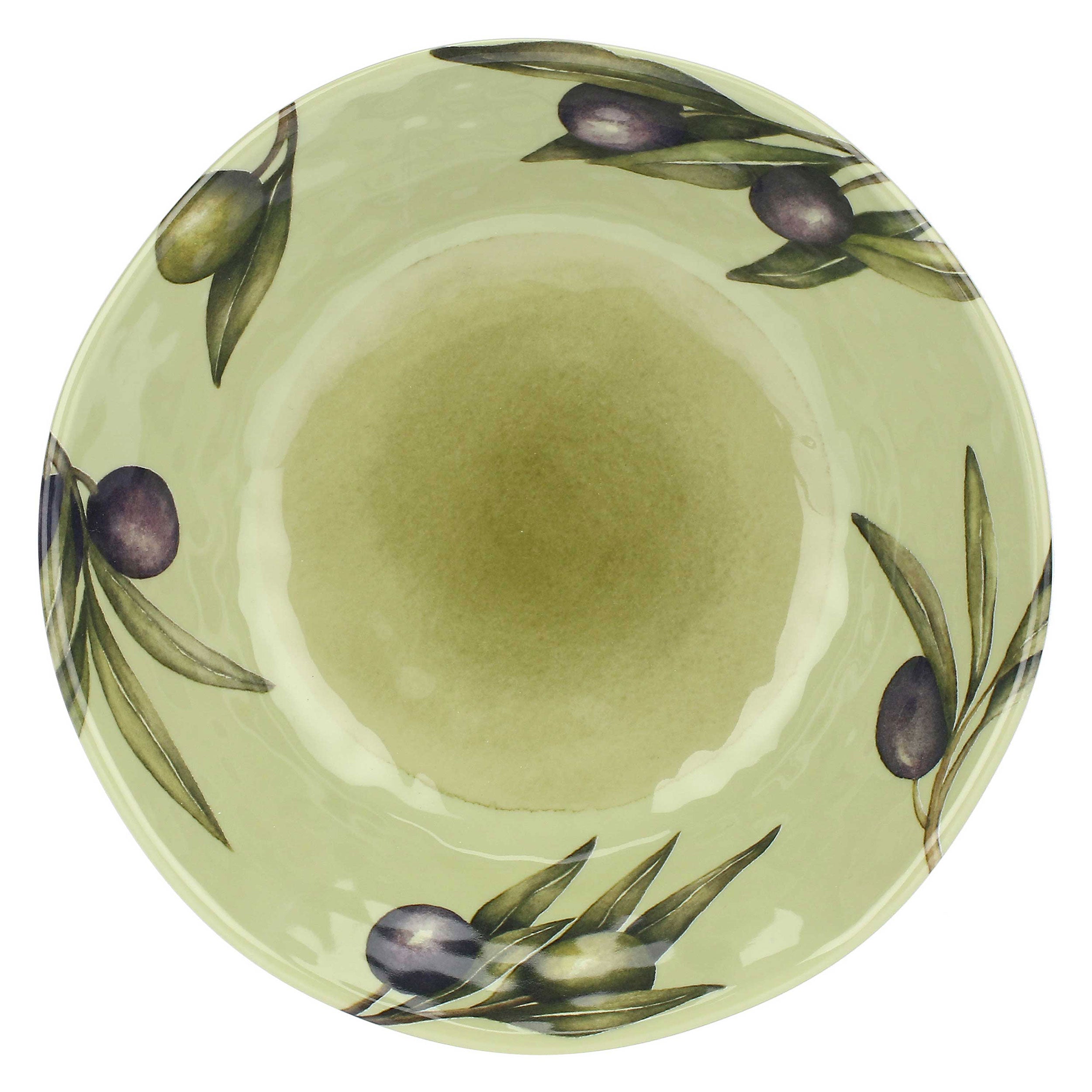 Set da 2, Piatto Fondo, Olyvia - Melamina, 21cm