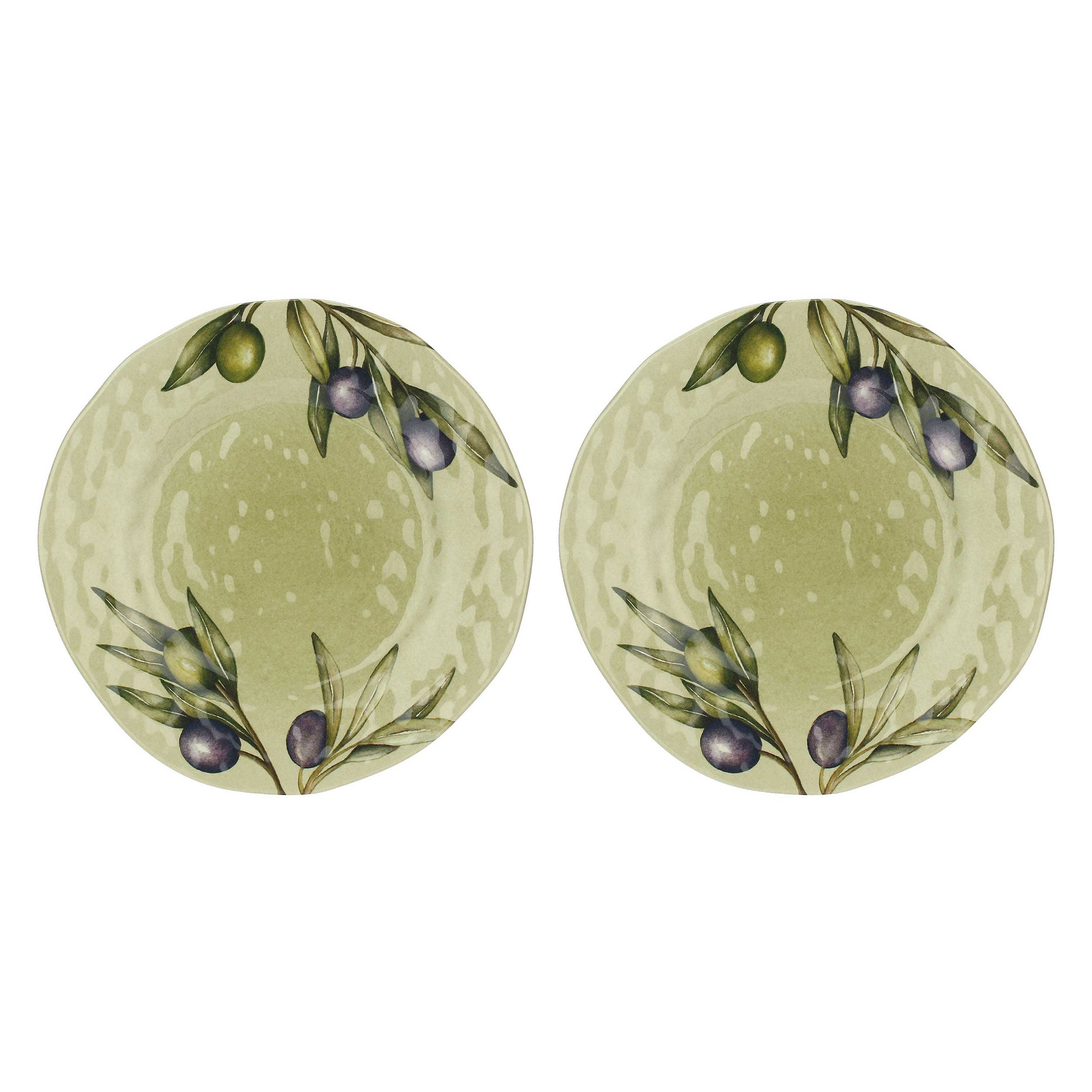 Set da 2, Piatto Frutta, Olyvia - Melamina, 21cm
