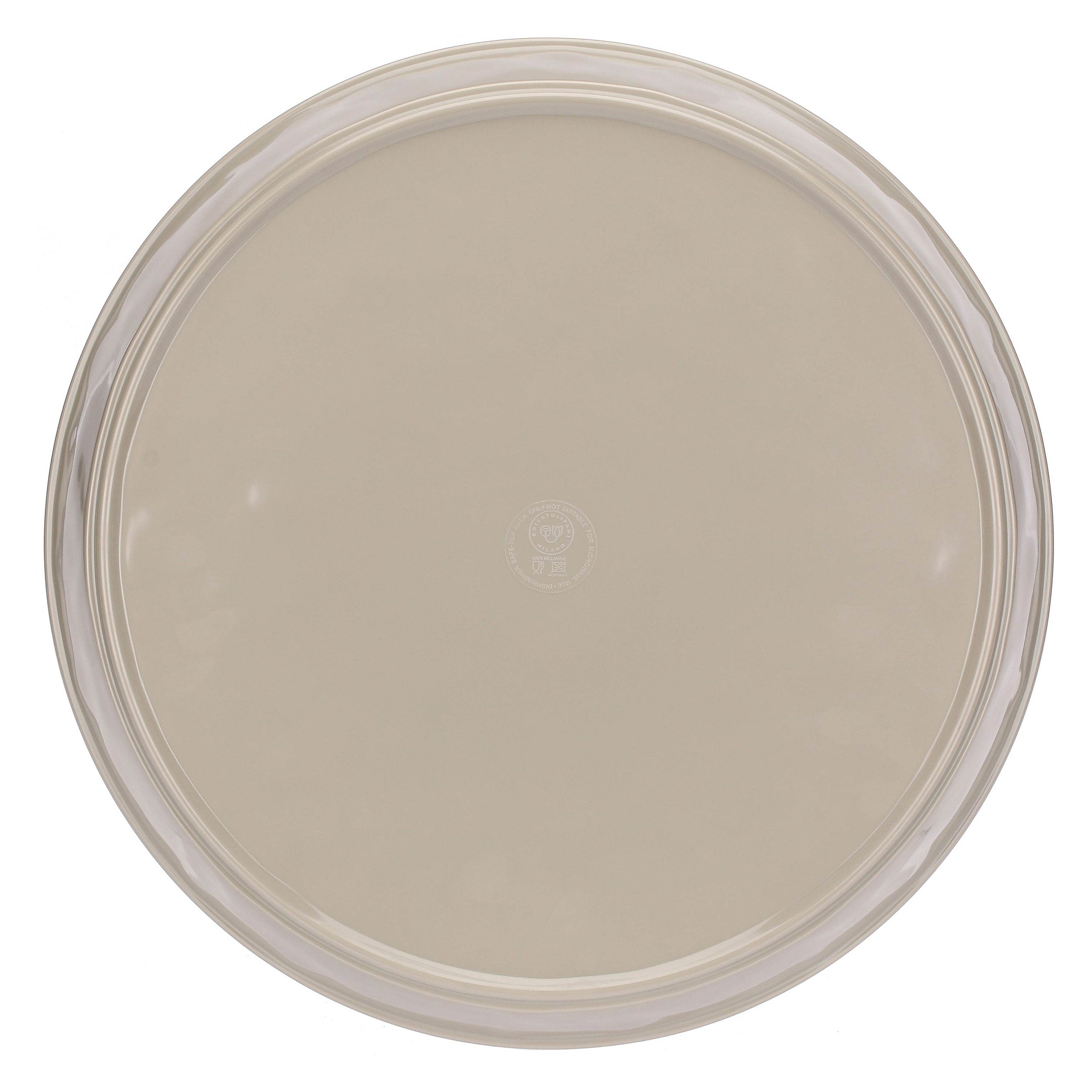 Vassoio Tondo Outdoor, Sea Life - Melamina, 35cm