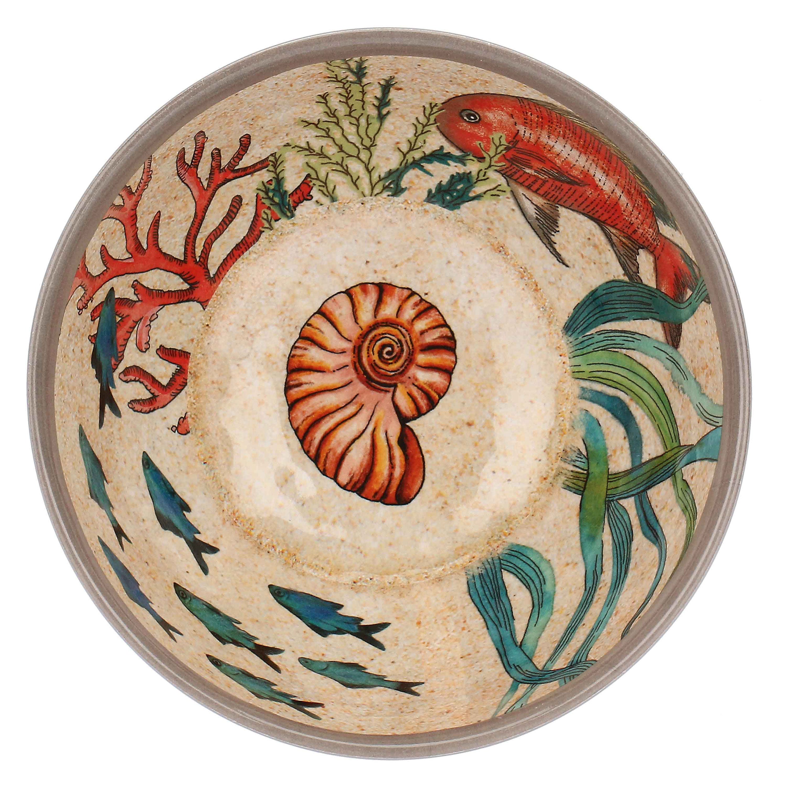 Set da 6, Coppetta, Sea Life - Melamina, 12 cm