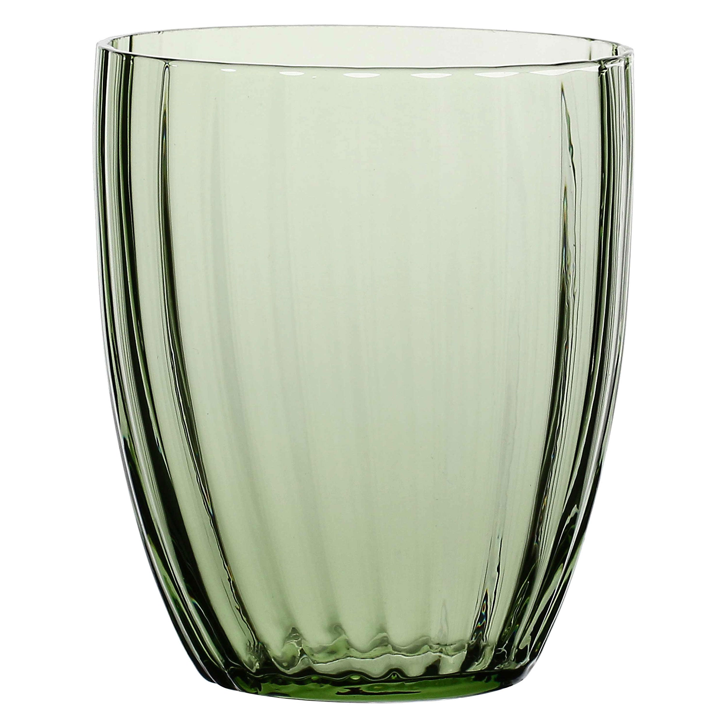 Set da 6, Bicchiere Verde, Prismia - Vetro, 310 ml