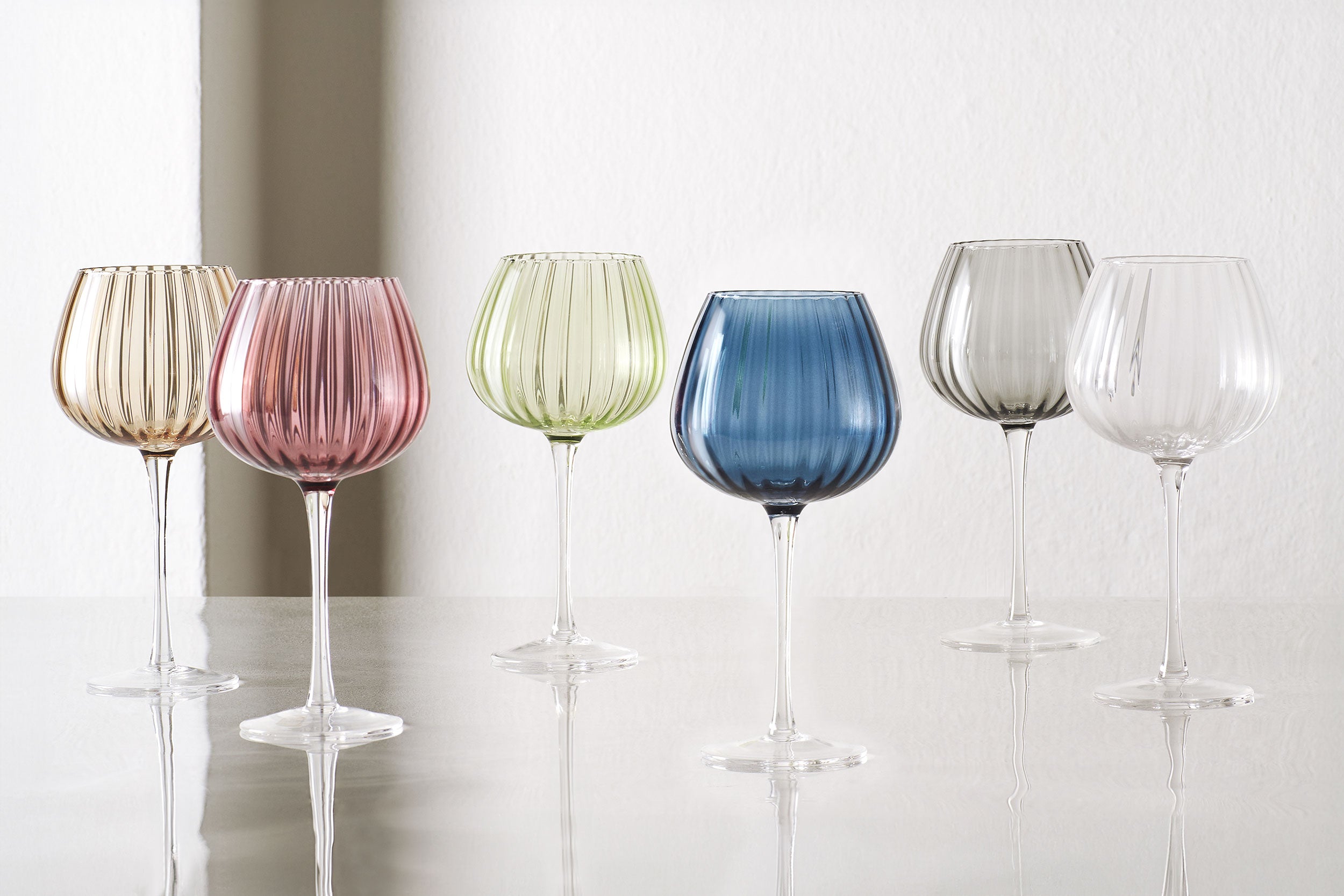 Set da 6, Calici, Prismia - Vetro, 460 ml