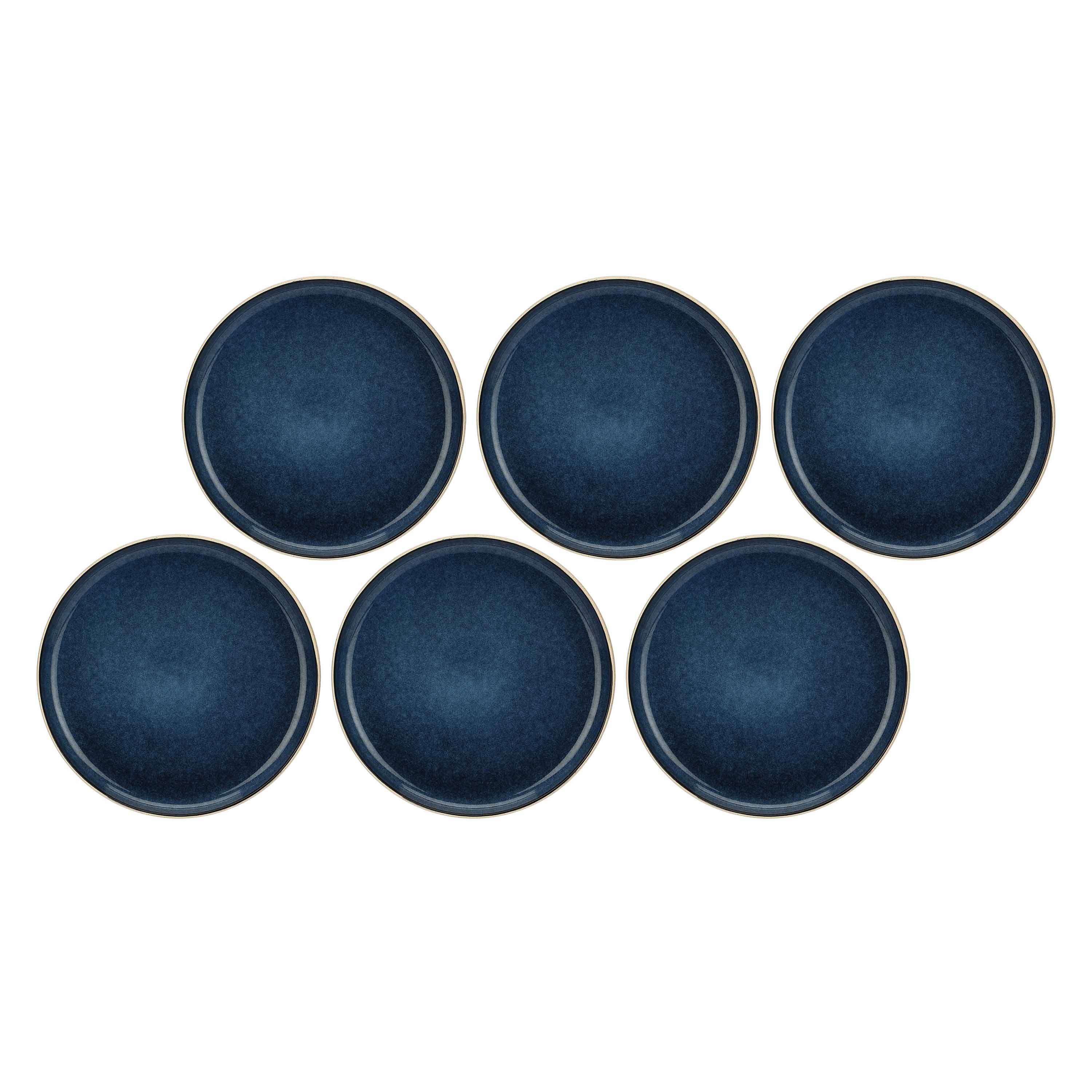 Set da 6, Piatto Piani, Arpeggio - Gres