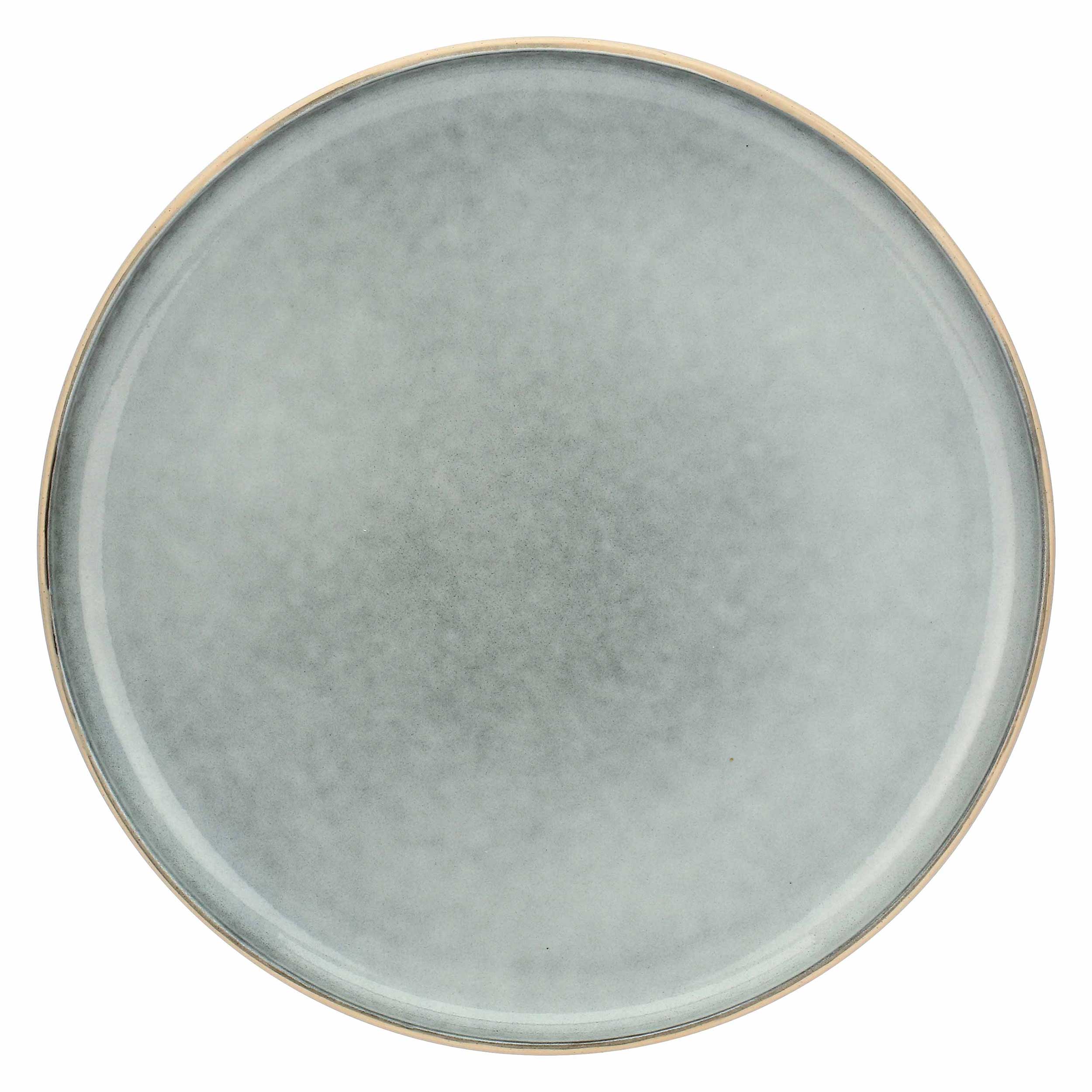 Set da 2, Ceruleo Piatto Tondo, Arpeggio - Gres, 31 cm