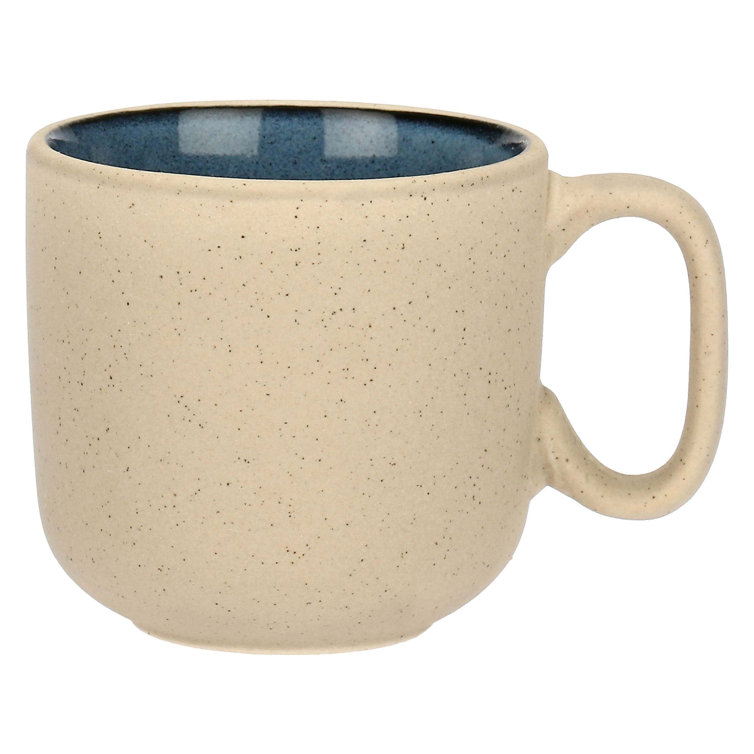 Set da 6, Tazze Caffè con Piattino Arpeggio - Stoneware