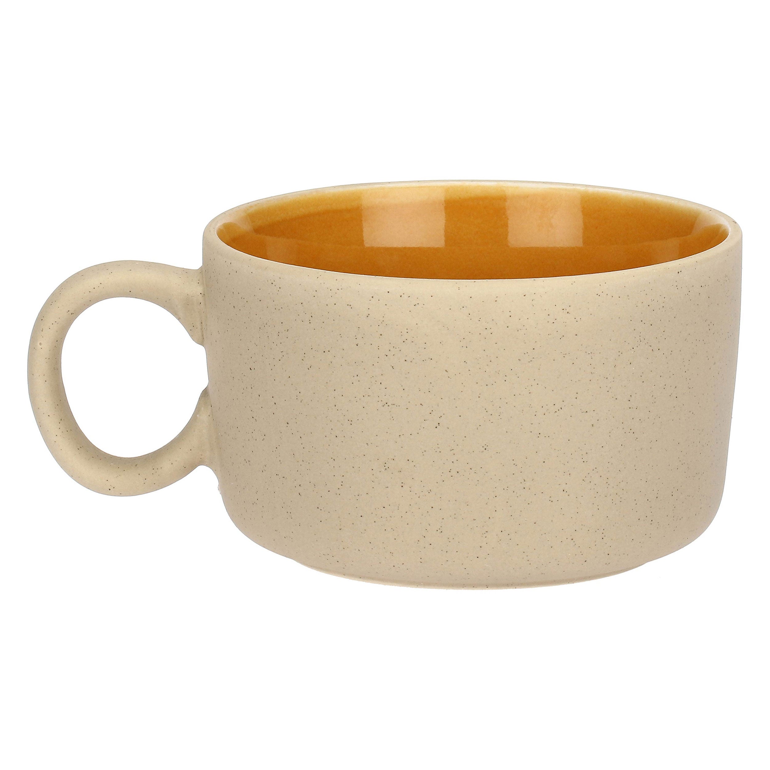 Set da 4, Tazza Colazione, Arpeggio - Stoneware