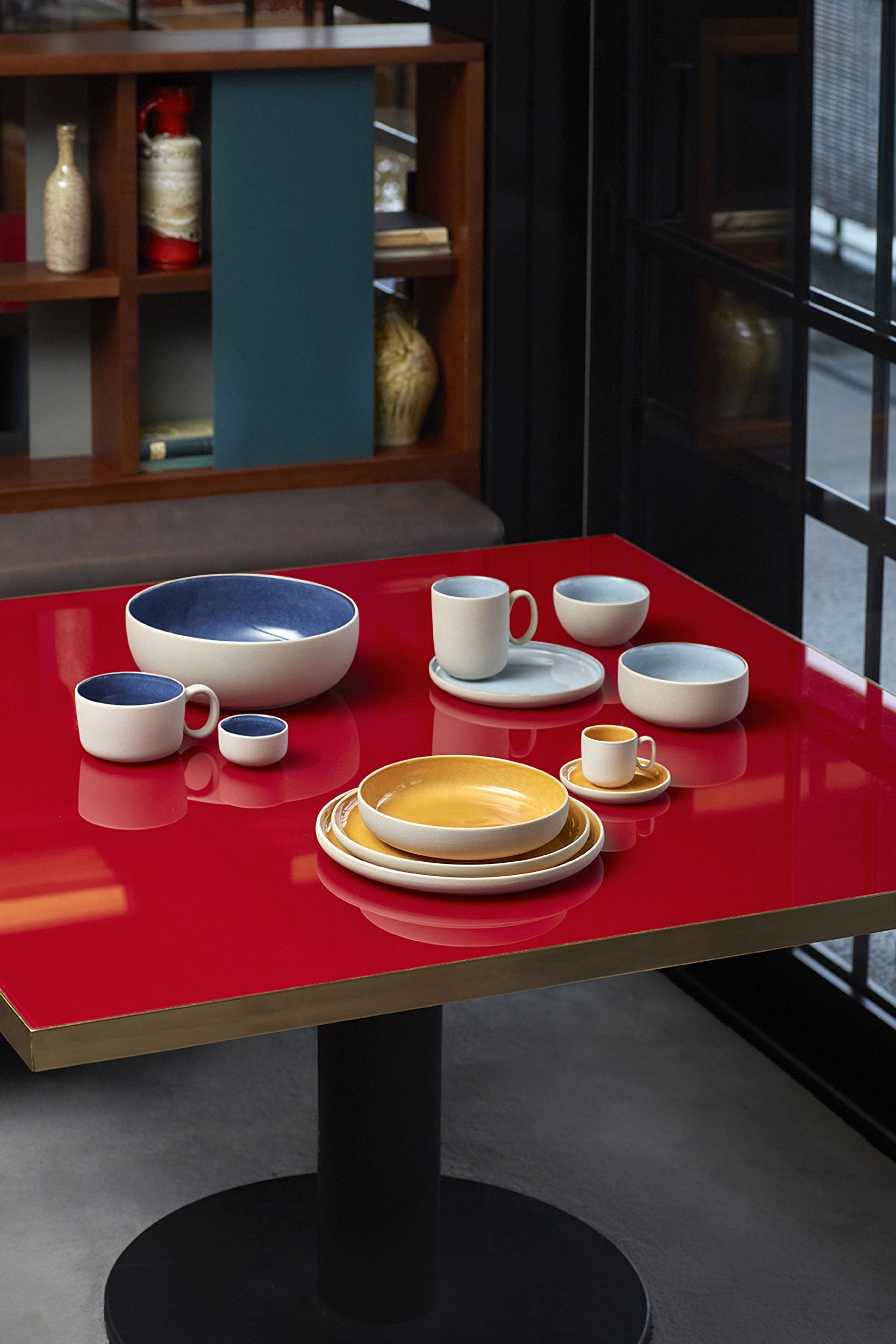 Set da 4, Tazza Colazione, Arpeggio - Stoneware