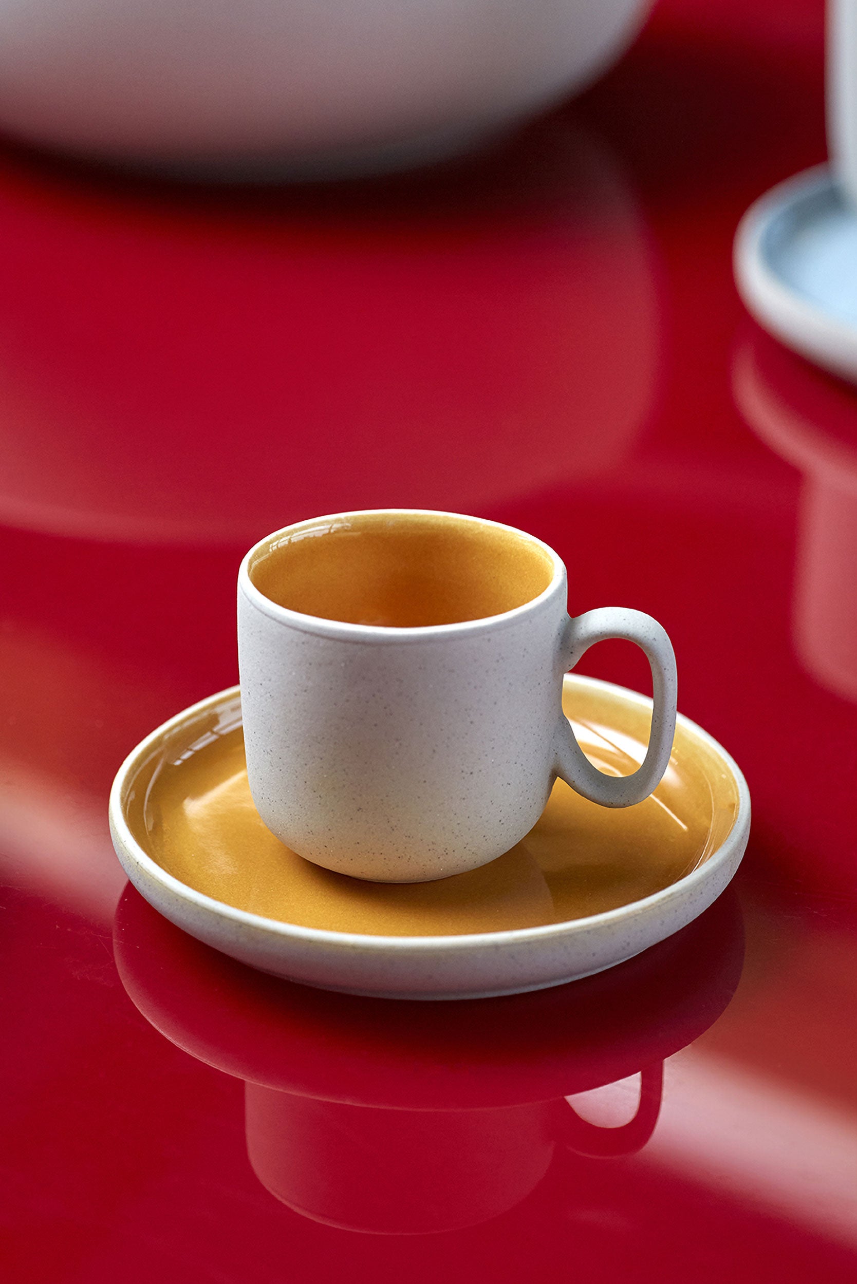 Set da 4, Tazza Colazione, Arpeggio - Stoneware