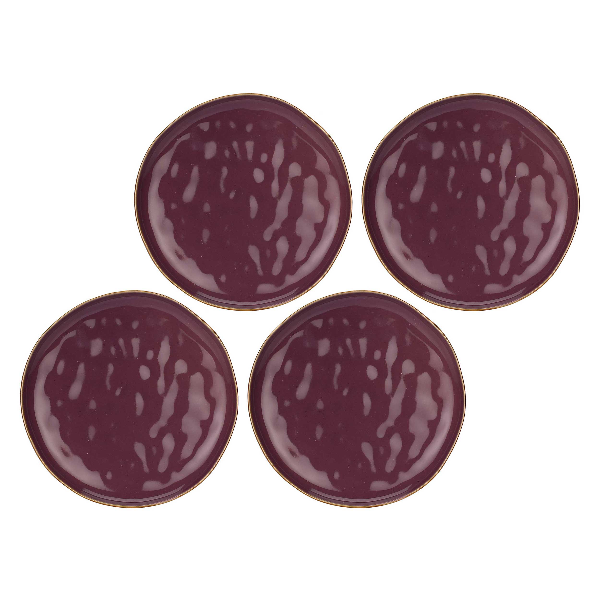 Set da 4, Piatto Piano, Concerto - Gres, 27 cm