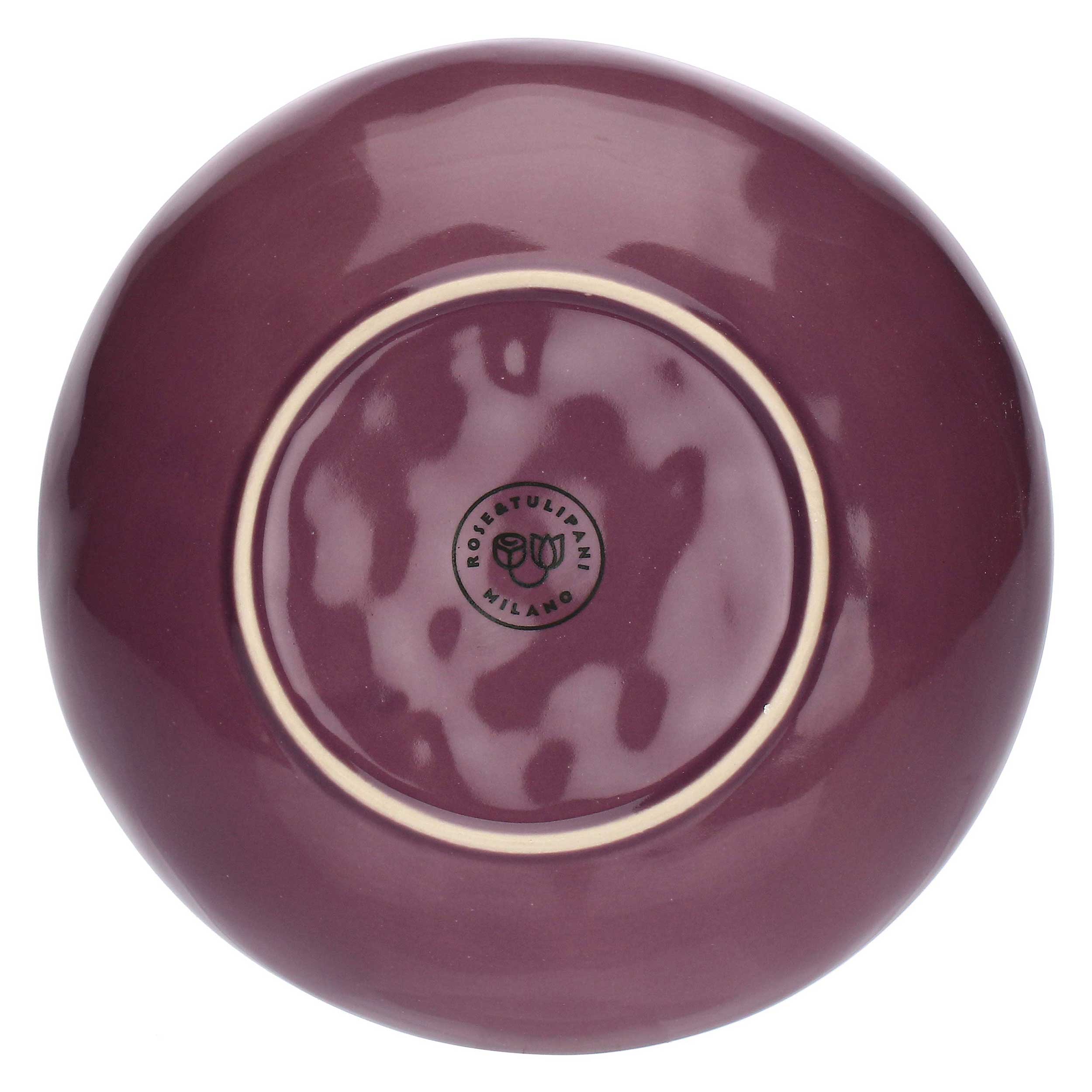 Set da 4, Piatto Fondo, Concerto - Gres, 21 cm