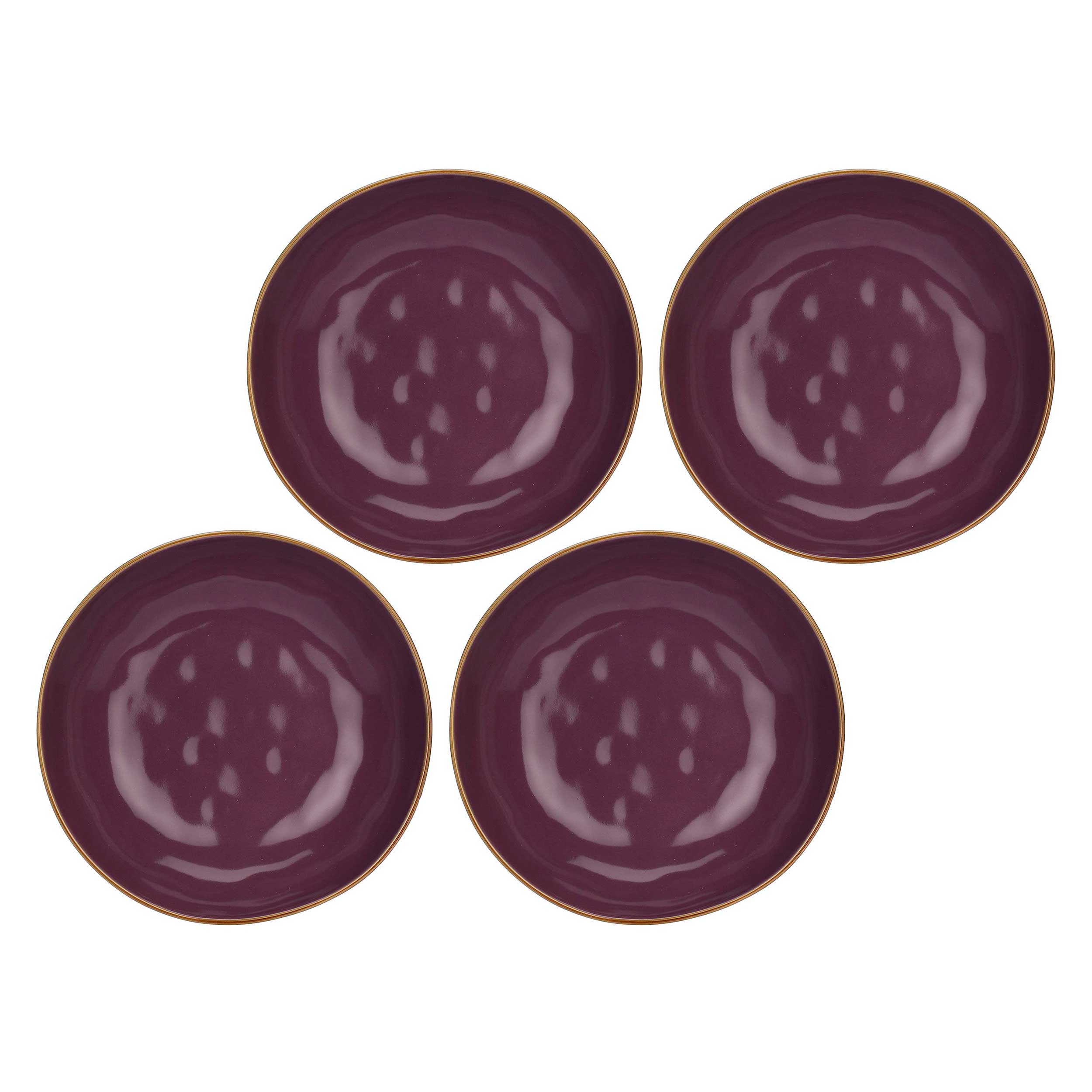Set da 4, Piatto Fondo, Concerto - Gres, 21 cm