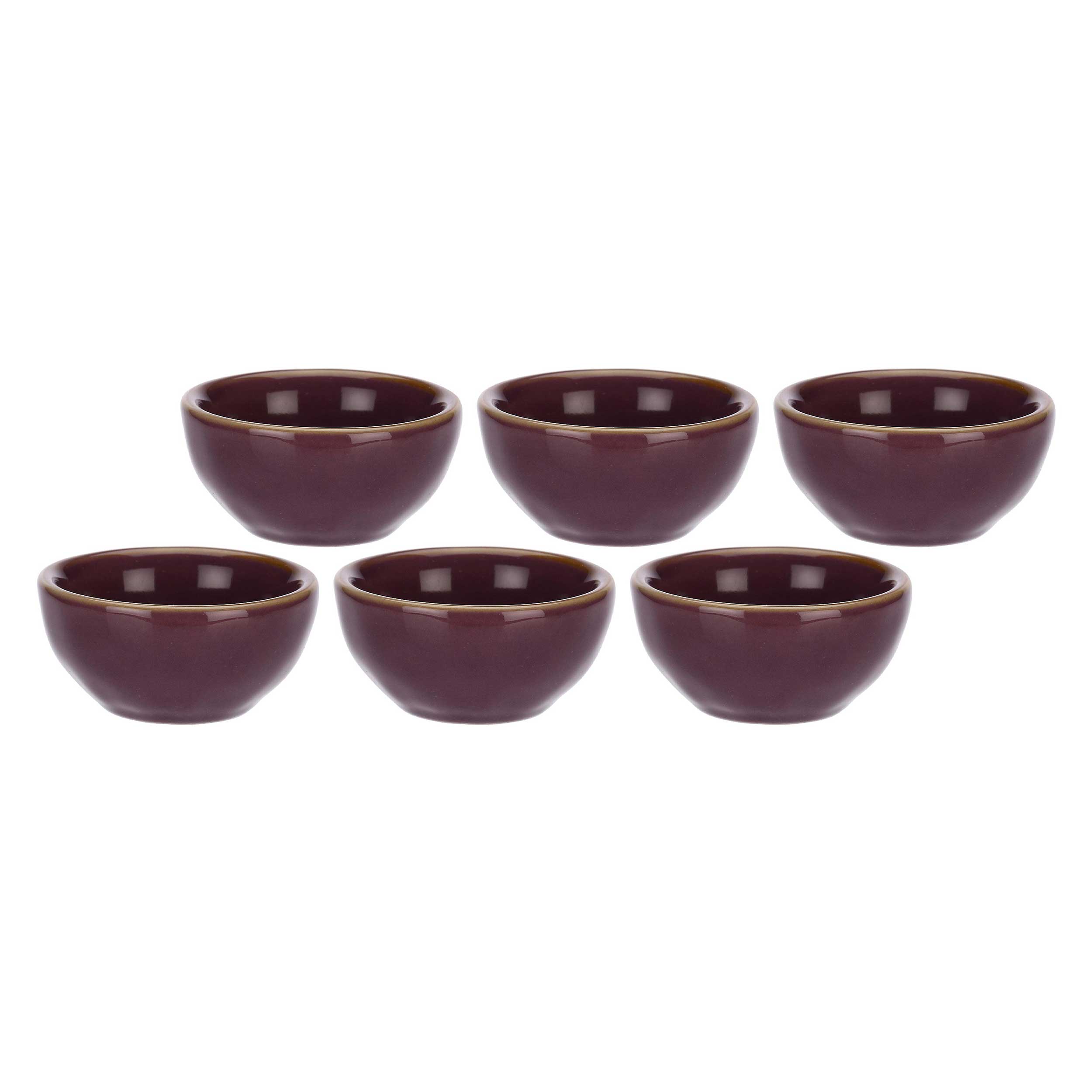Set da 6, Ciotoline, Concerto - Gres,  Ø 7 cm
