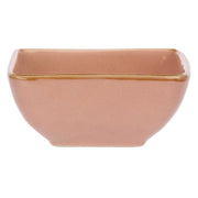 Set da 6, Rosa Cipria Ciot Quad, Concerto - Stoneware, 8 cm