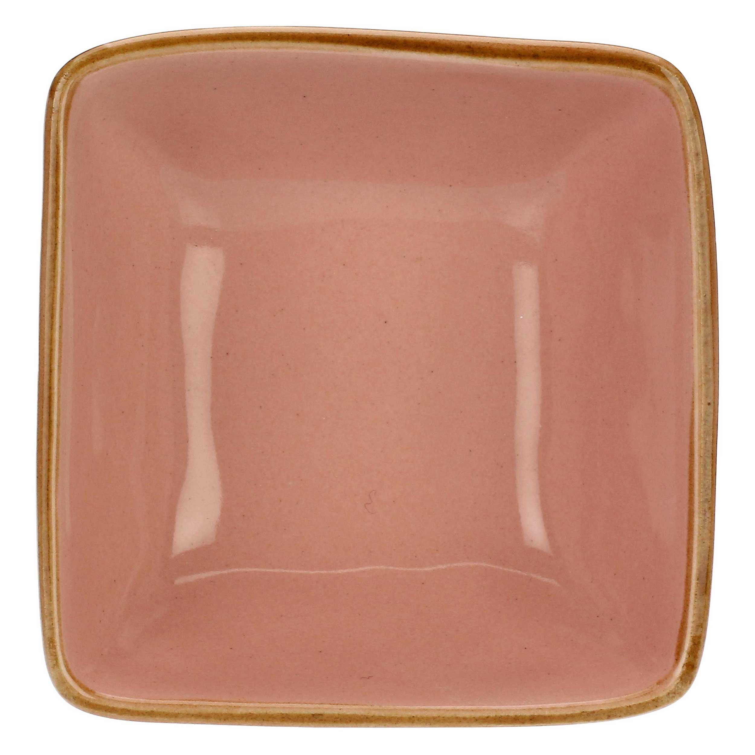 Set da 6, Rosa Cipria Ciot Quad, Concerto - Stoneware, 8 cm