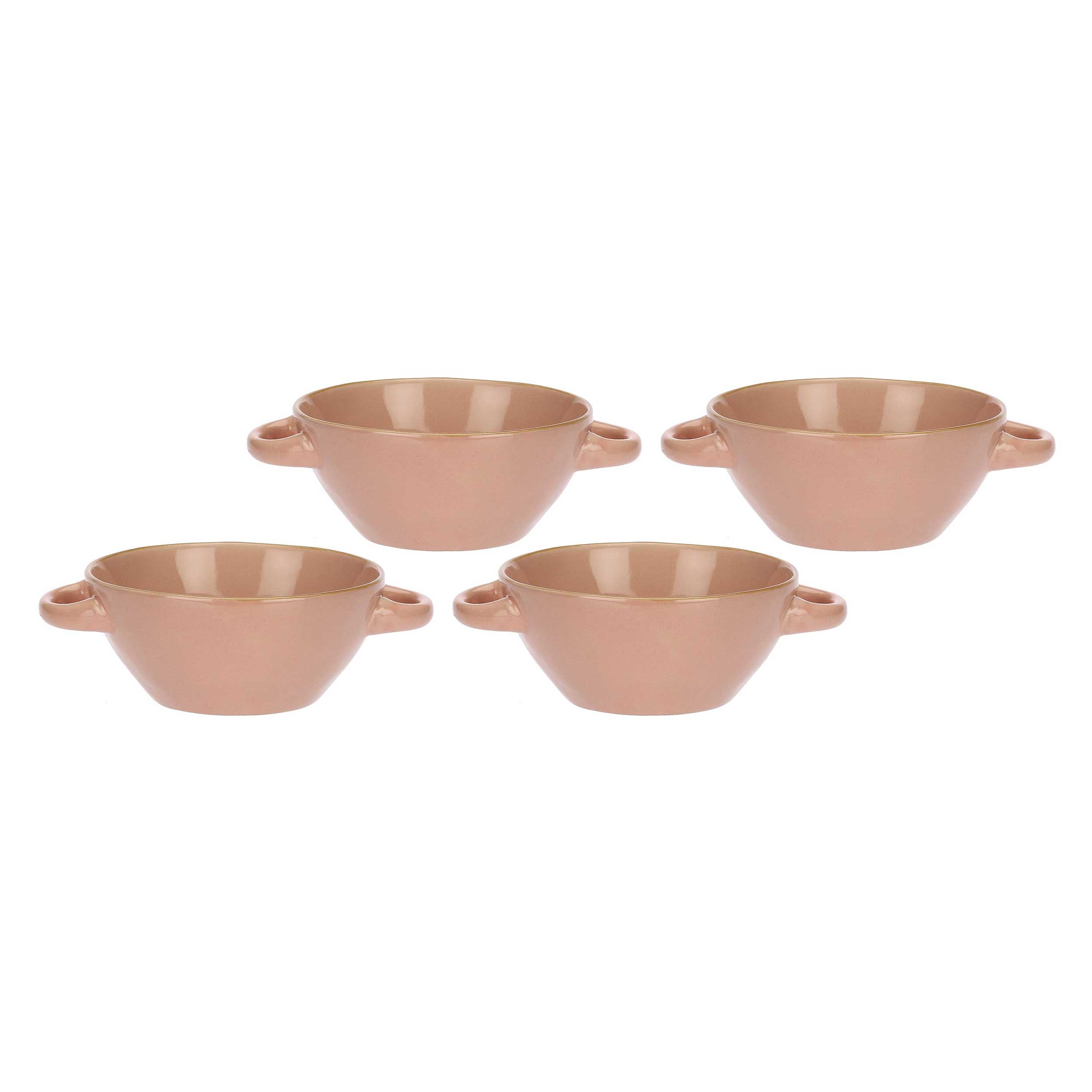 Set da 4, Ciotole Zuppa, Concerto - Gres