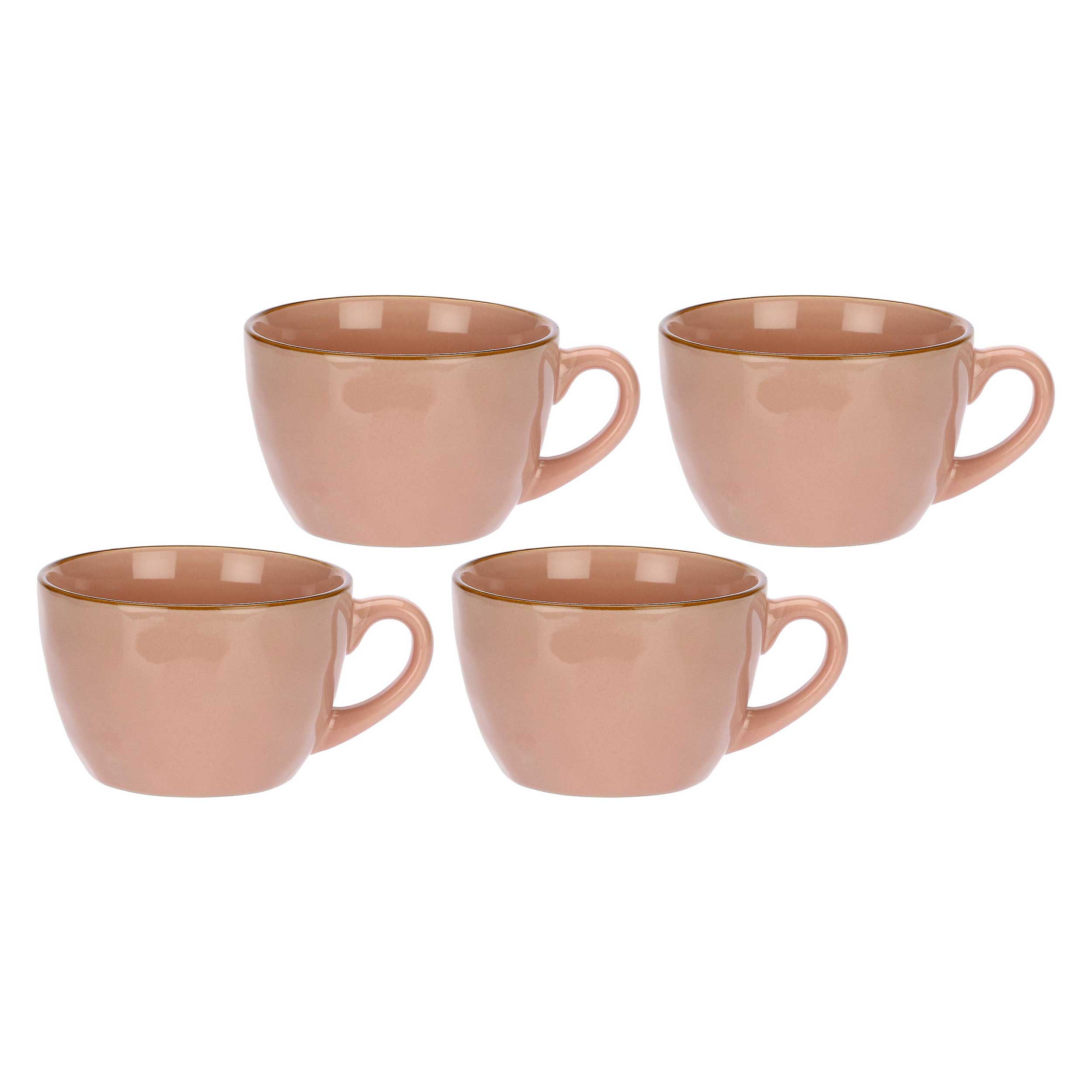 Set da 4, Tazza Colazione, Concerto - Gres, 420 cc
