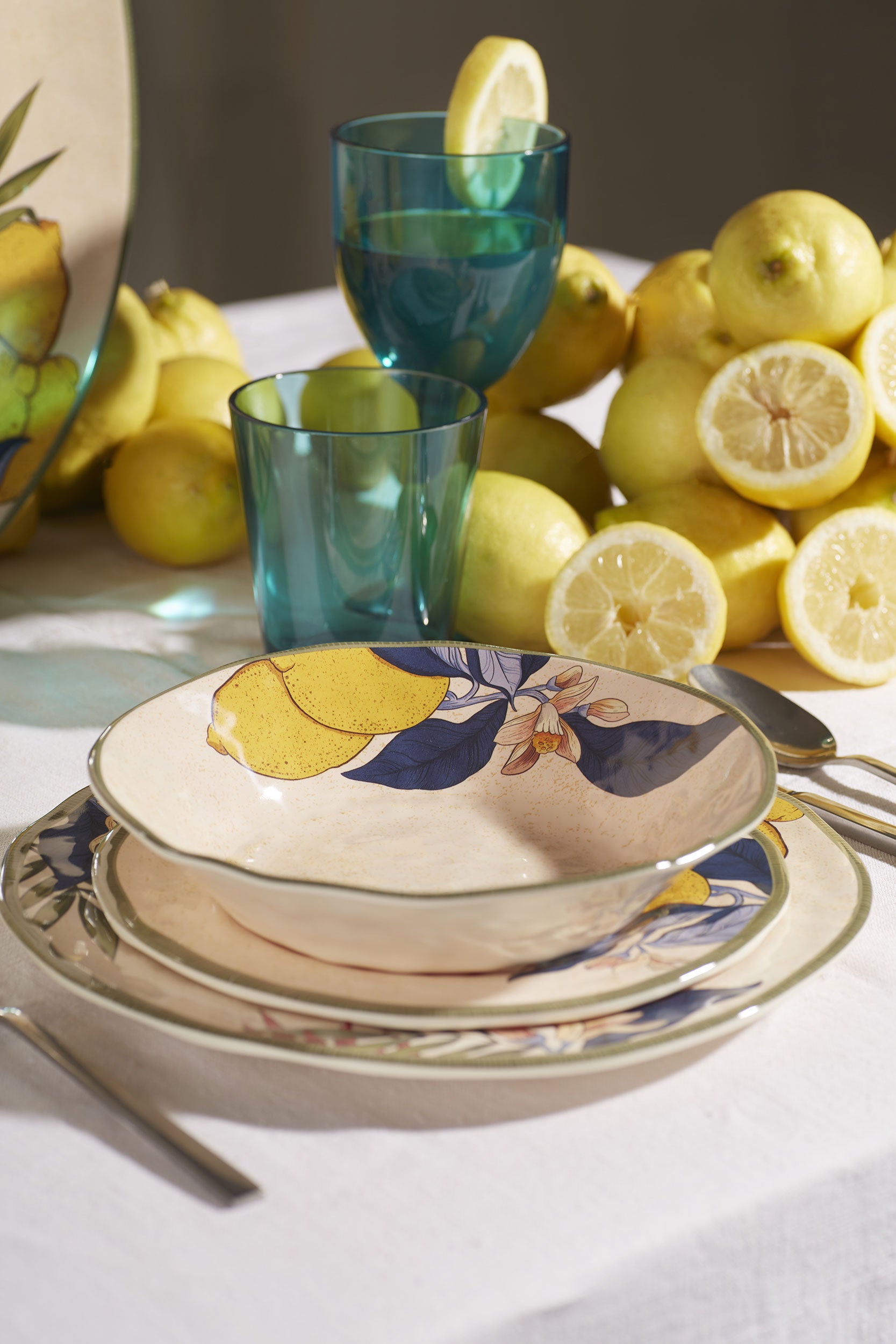 Soup Plate Set, Limu' - Melamine, 21cm