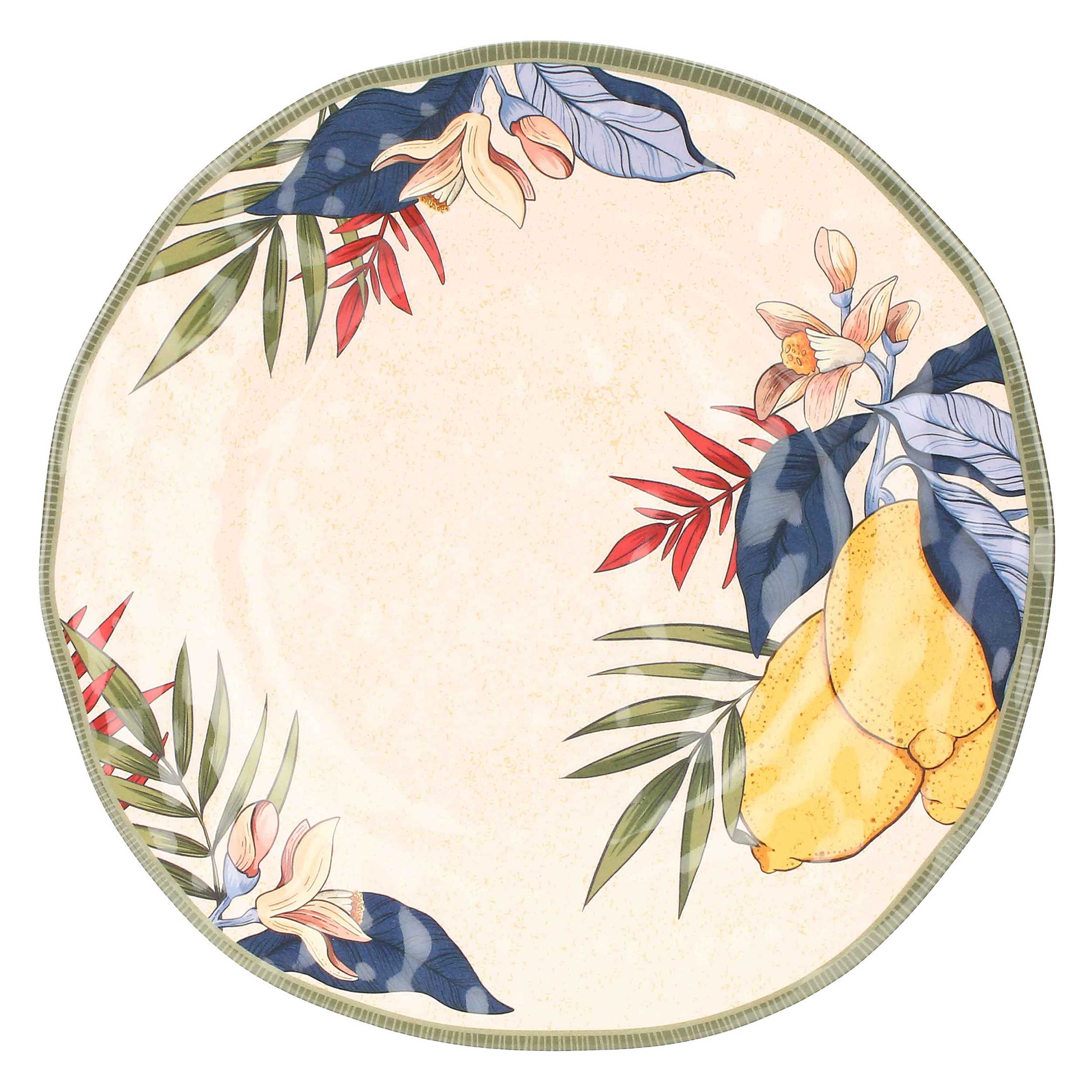 Set Piatti Piani, Limu' - Melamina, 27cm