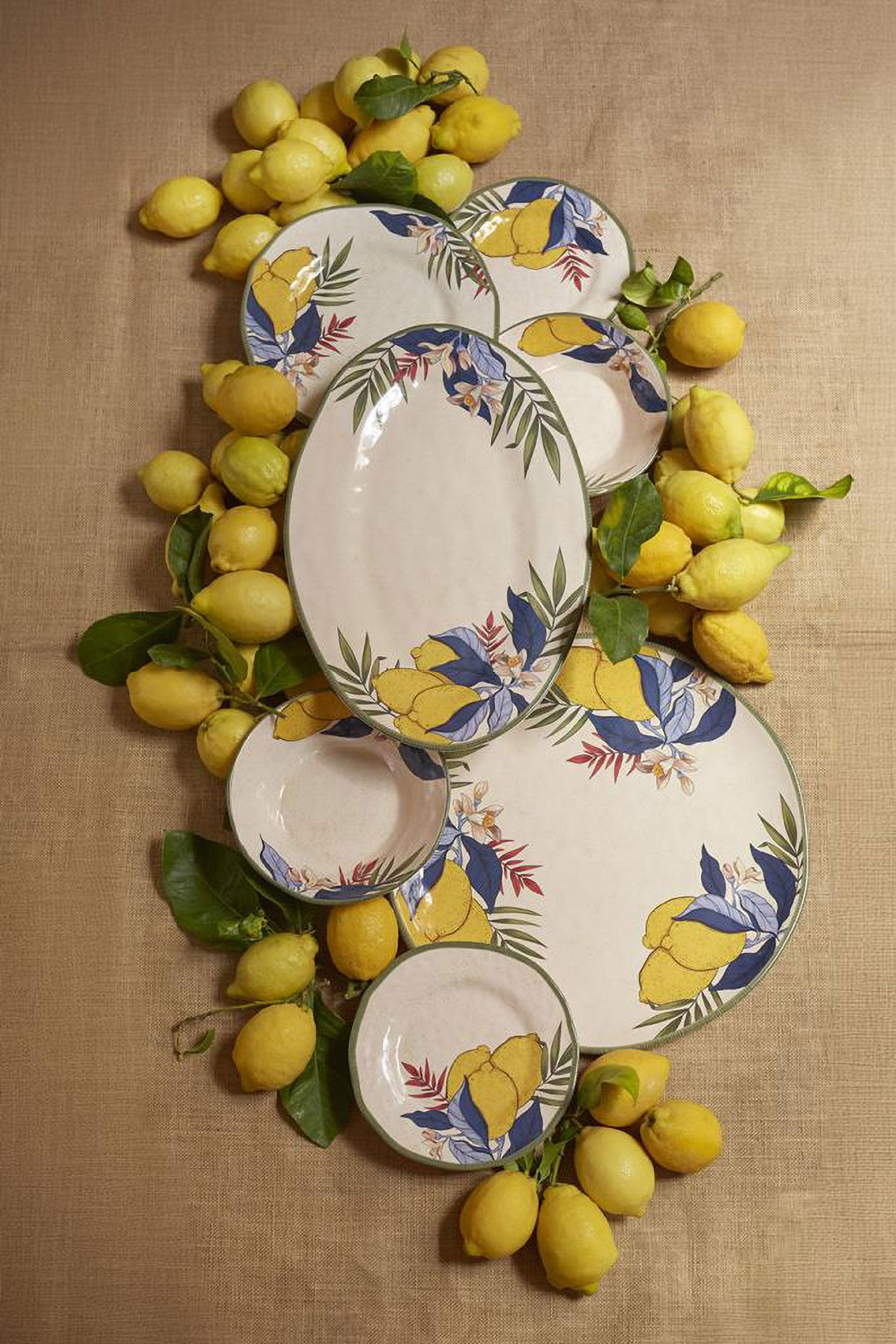 Fruit Plate Set, Limu' - Melamine, 21cm
