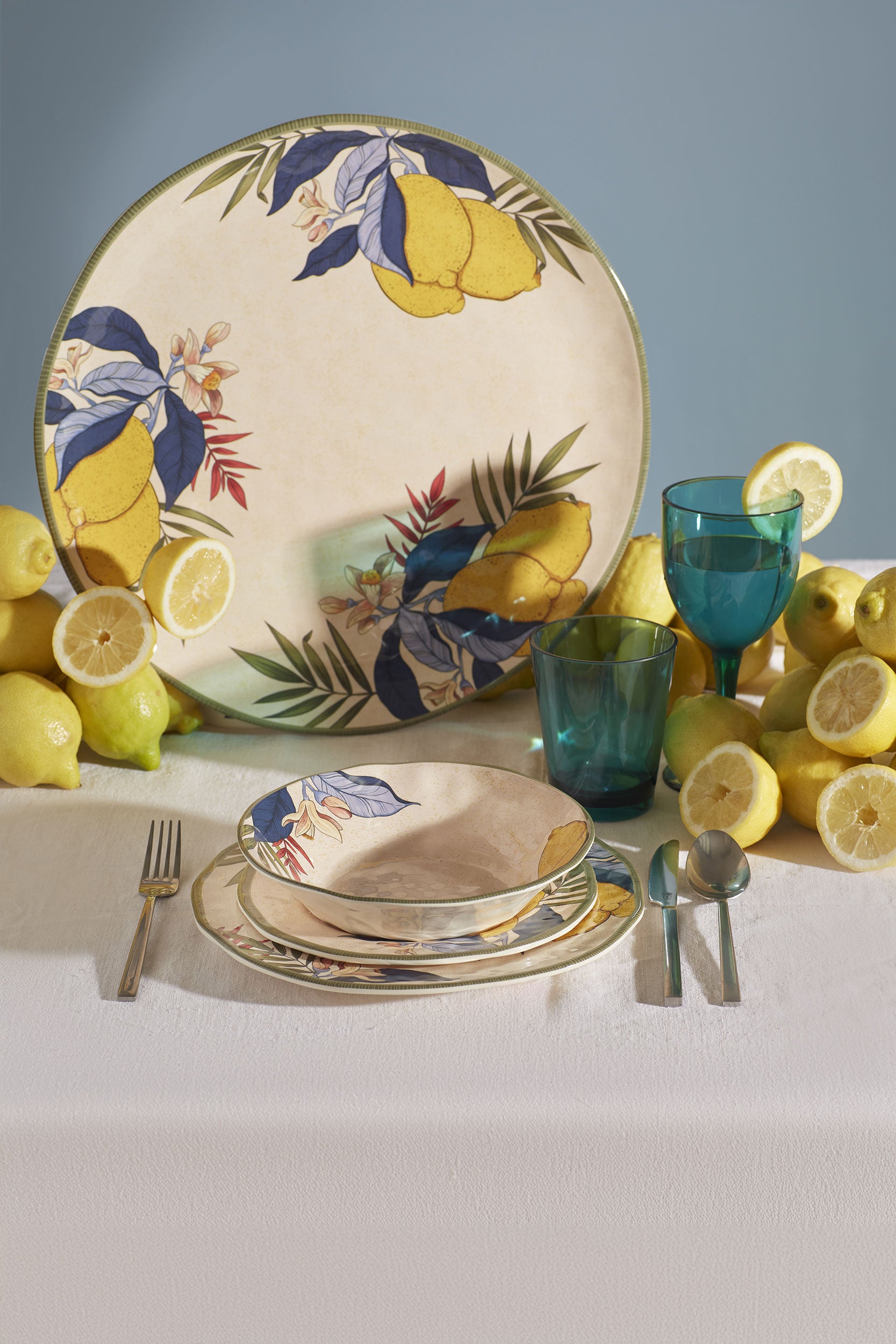 Round Tray, Limu' - Melamine, 42cm