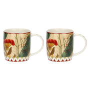 Set 2 Mug Rosso, Mirabilia - Porcellana, 420ml