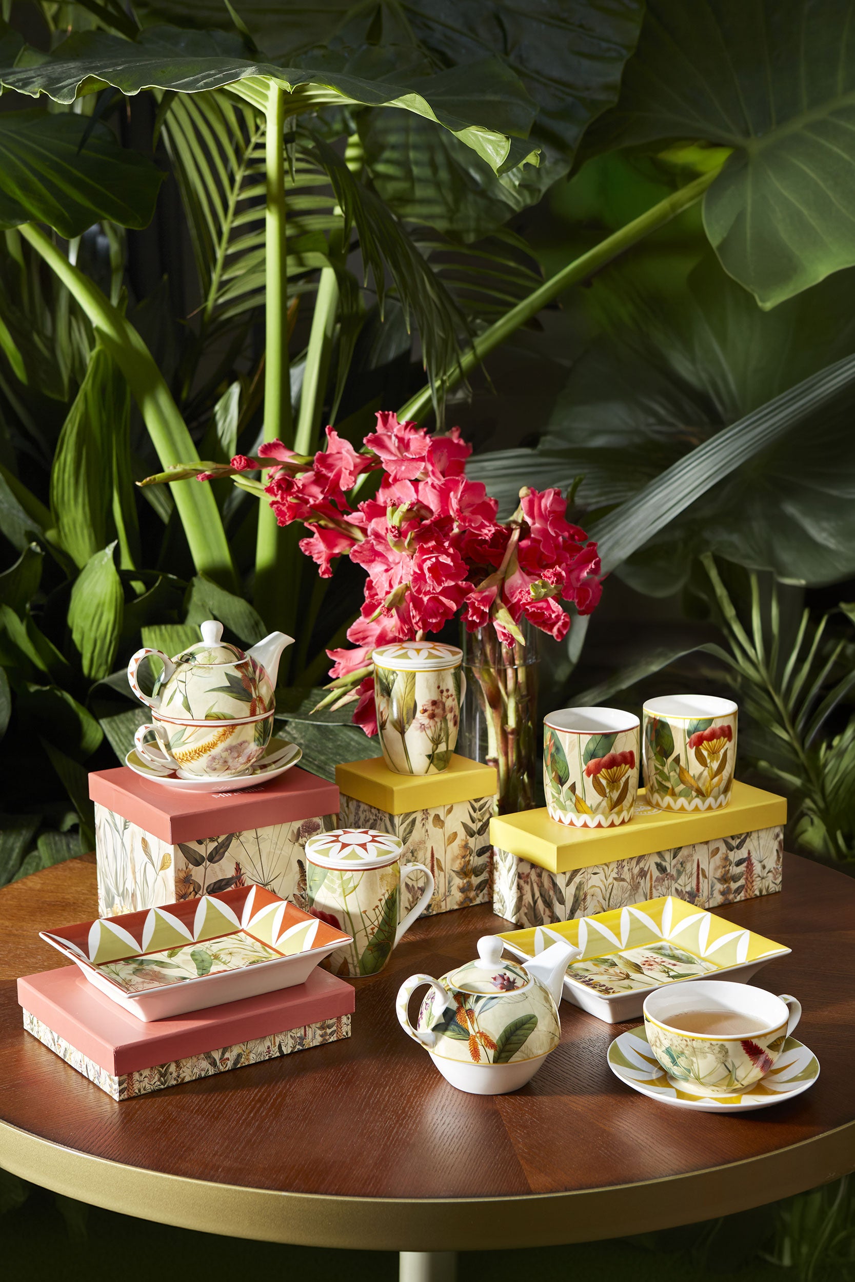 Set 2 Mug Rosso, Mirabilia - Porcellana, 420ml