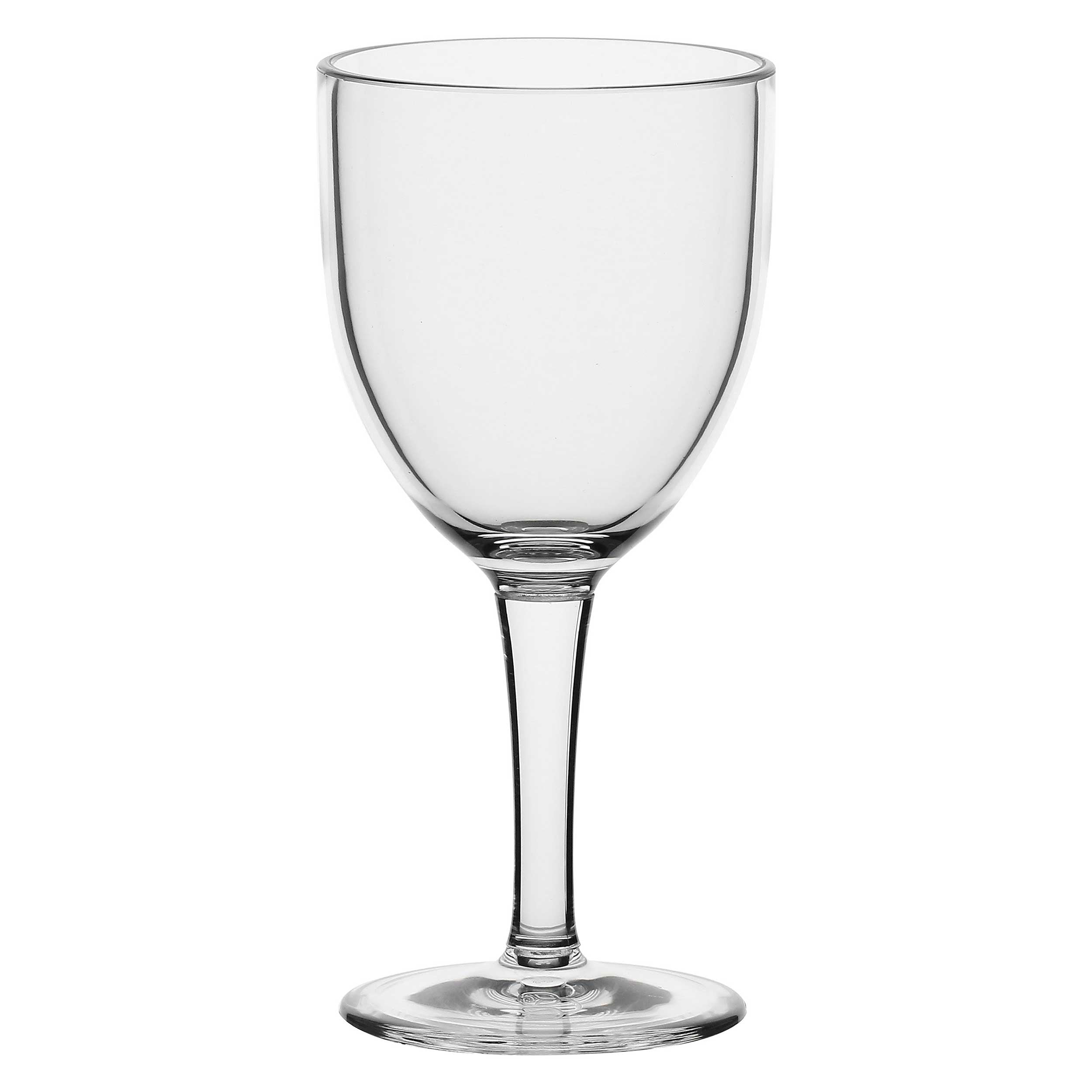Set da 6, Calice Trasparente, Fiaba - Acrilico, 400 ml