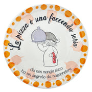 Set da 4 Piatto Pizza, Chepizza - Porcellana, 31 cm