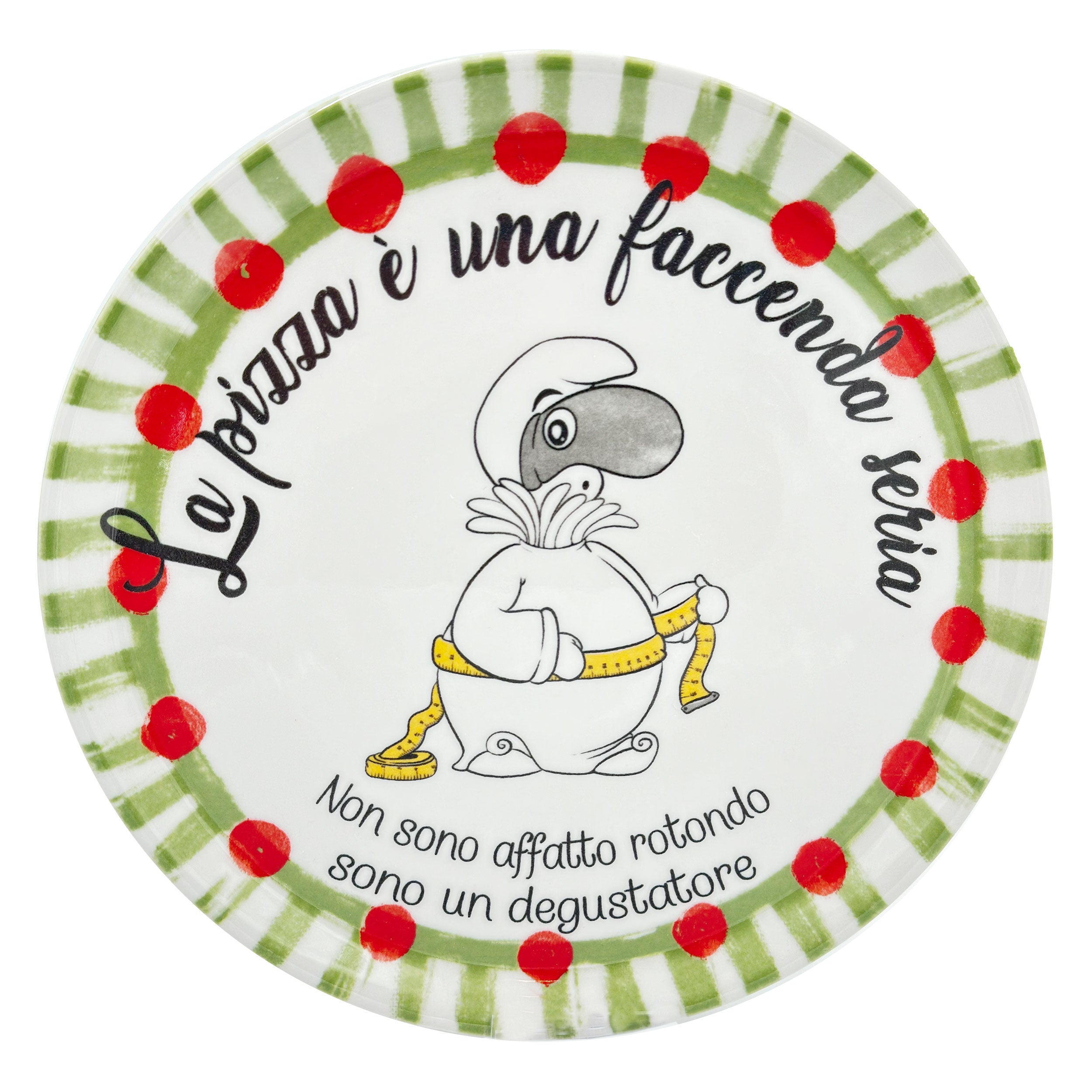 Set da 4 Piatto Pizza, Chepizza - Porcellana, 31 cm
