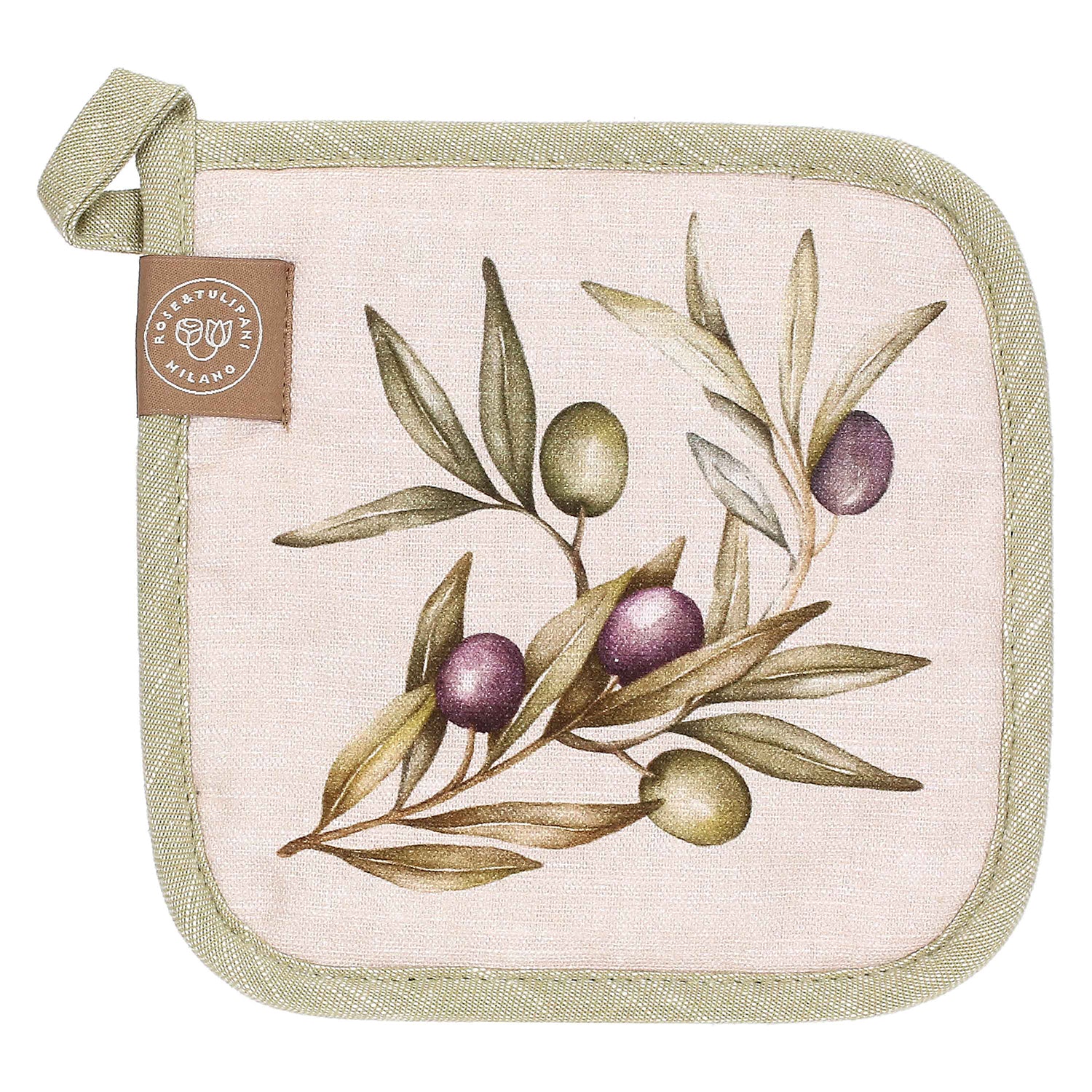 Set da 2, Set Presine, Olyvia - Tessuto, 17x17 cm