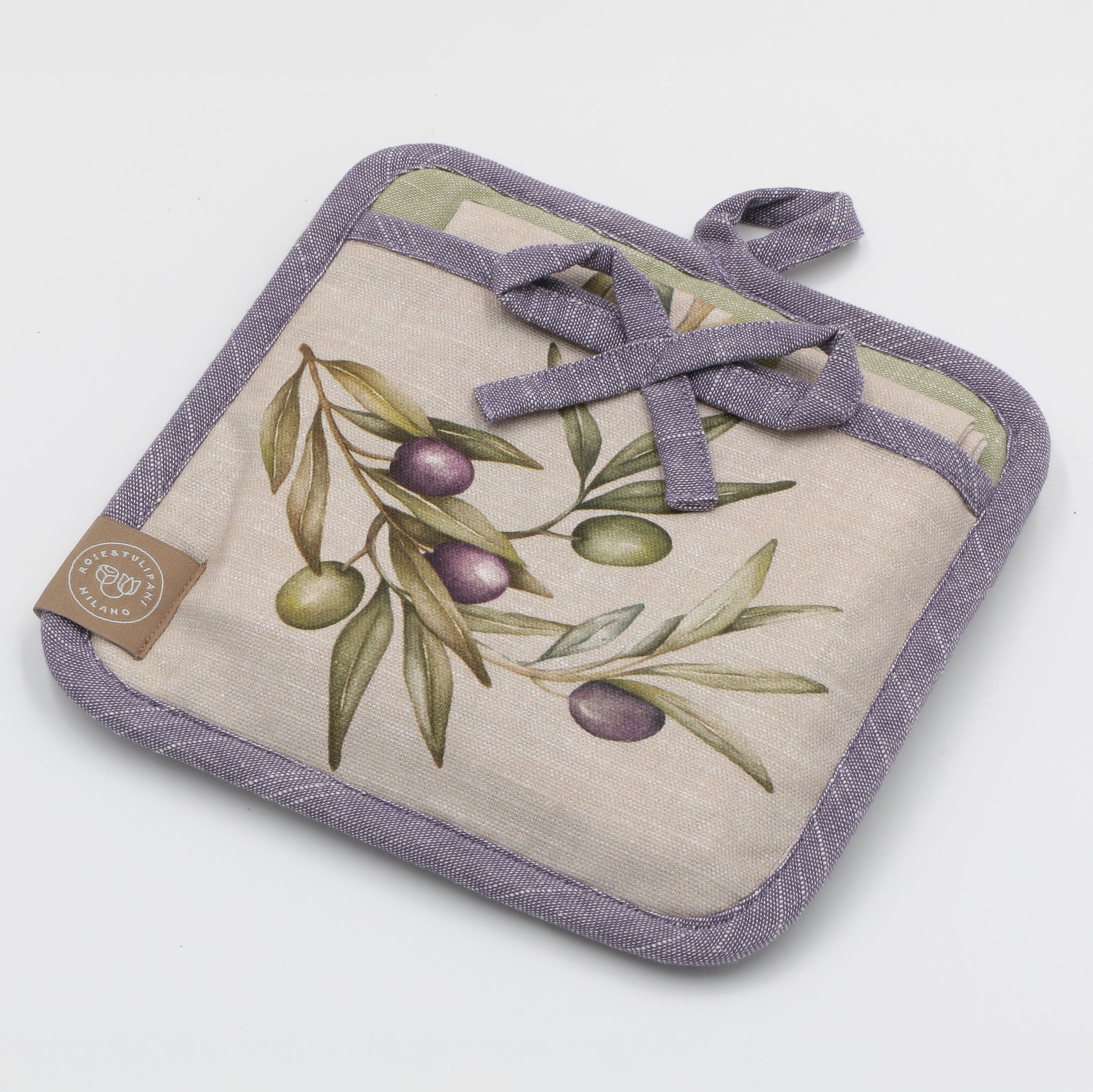 Set da 2, Set Presina Canovaccio, Olyvia - Tessuto, 20x20 cm + 40x60 cm